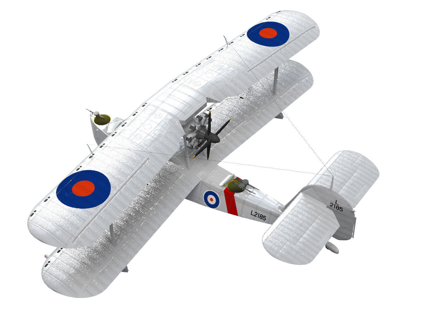 Supermarine Walrus 3D model_2