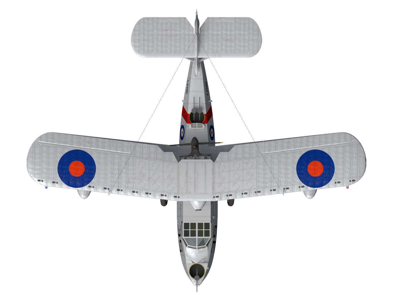 Supermarine Walrus 3D model_12