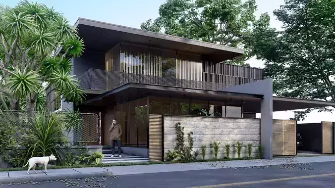 Lumion 12 SCENES PREMIUM EXTERIOR EFFECT READY 3D model