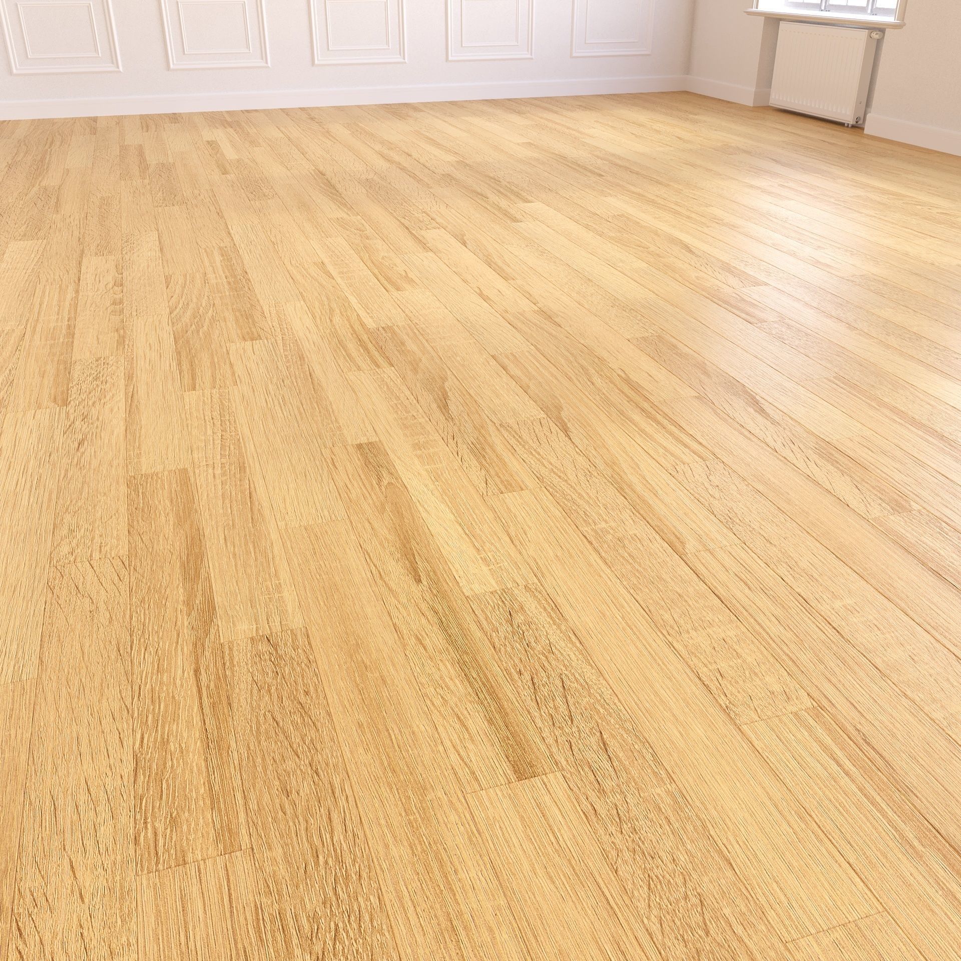 Parquet - Laminate - Wooden floor 2 in 1 Low-poly 3D model_5