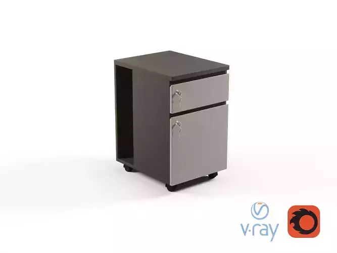 Modern Office Low Side Cabinet File For Staff 