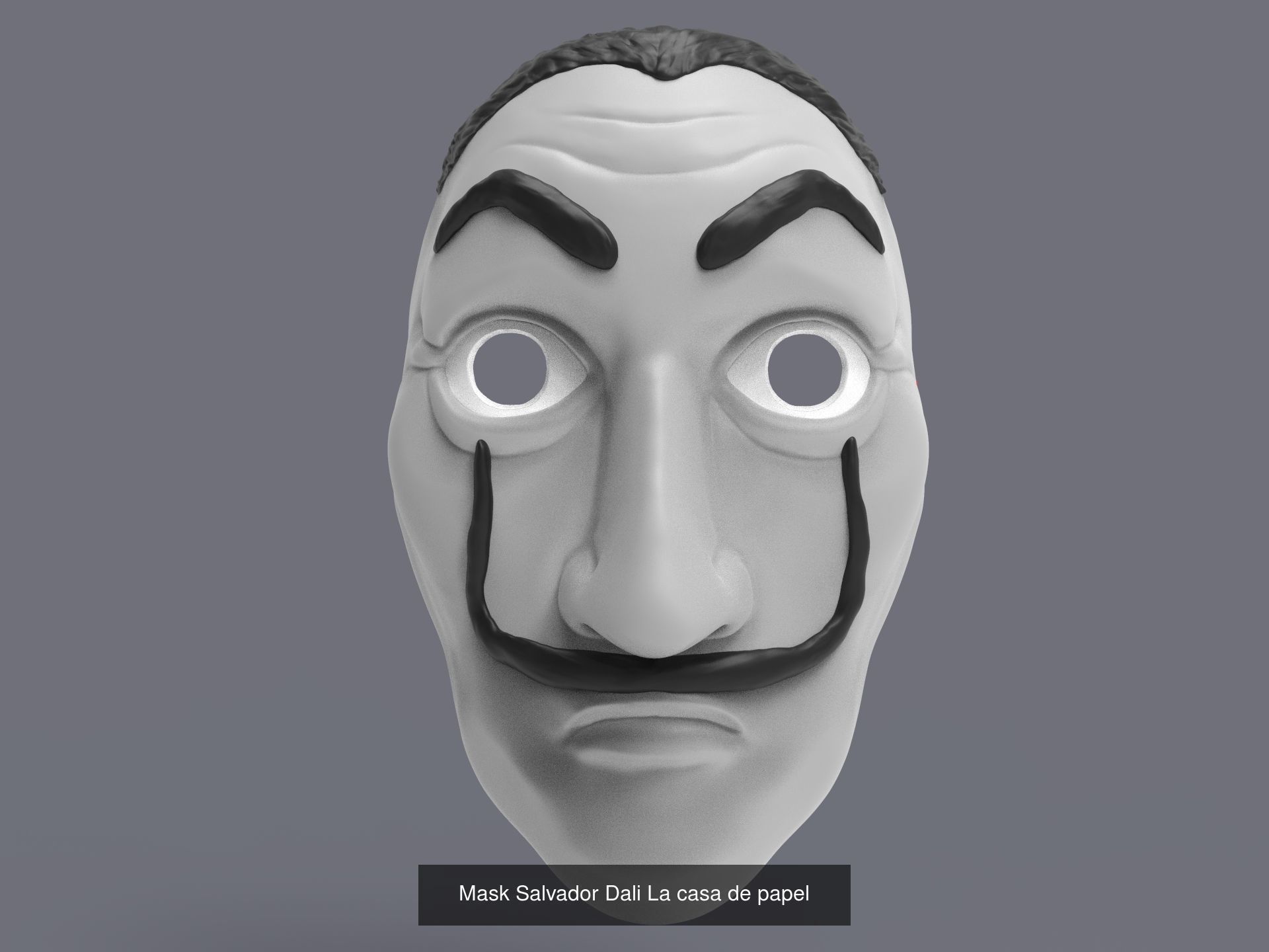 Mask print model 3D Model Collection_14