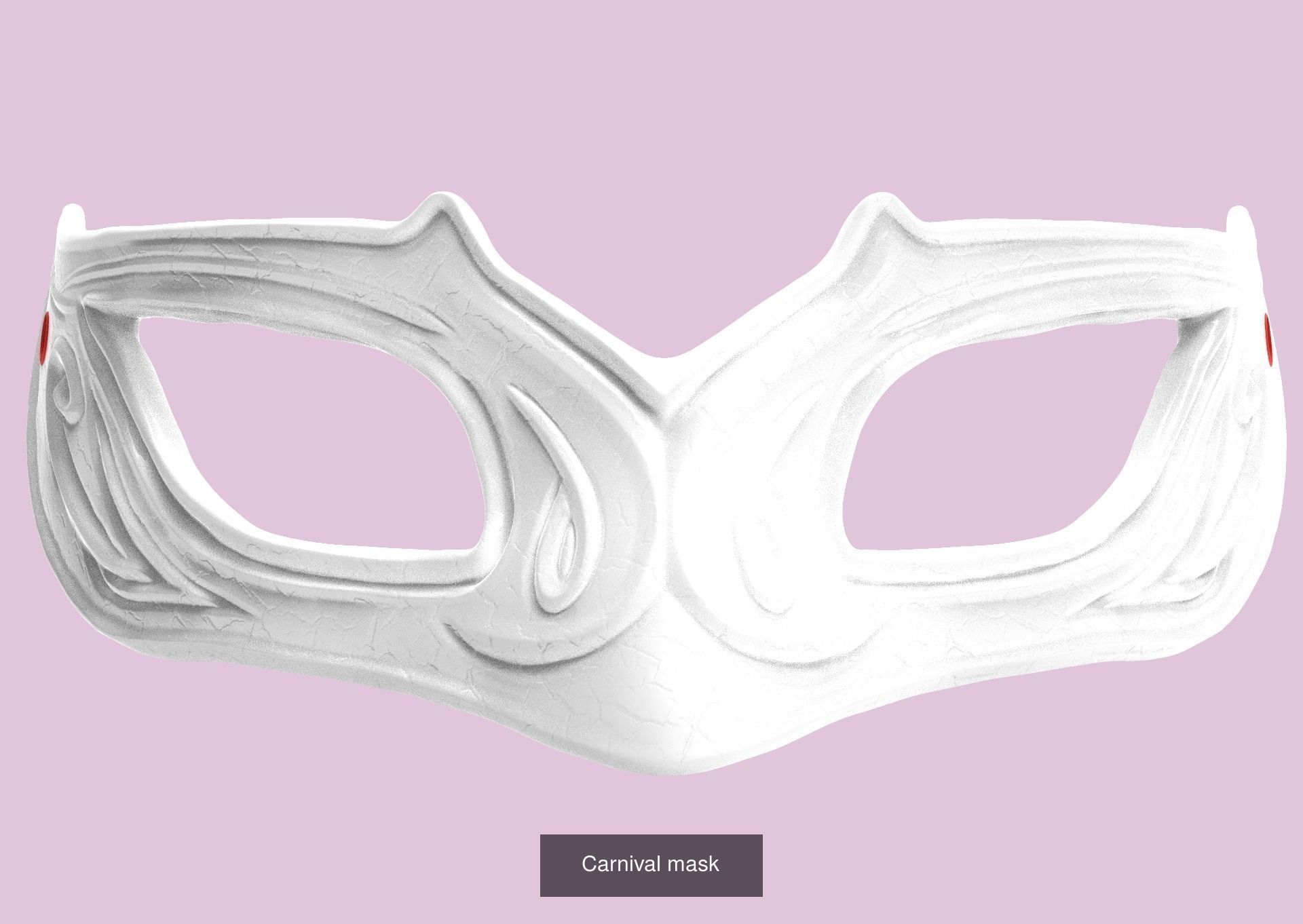 Mask print model 3D Model Collection_8