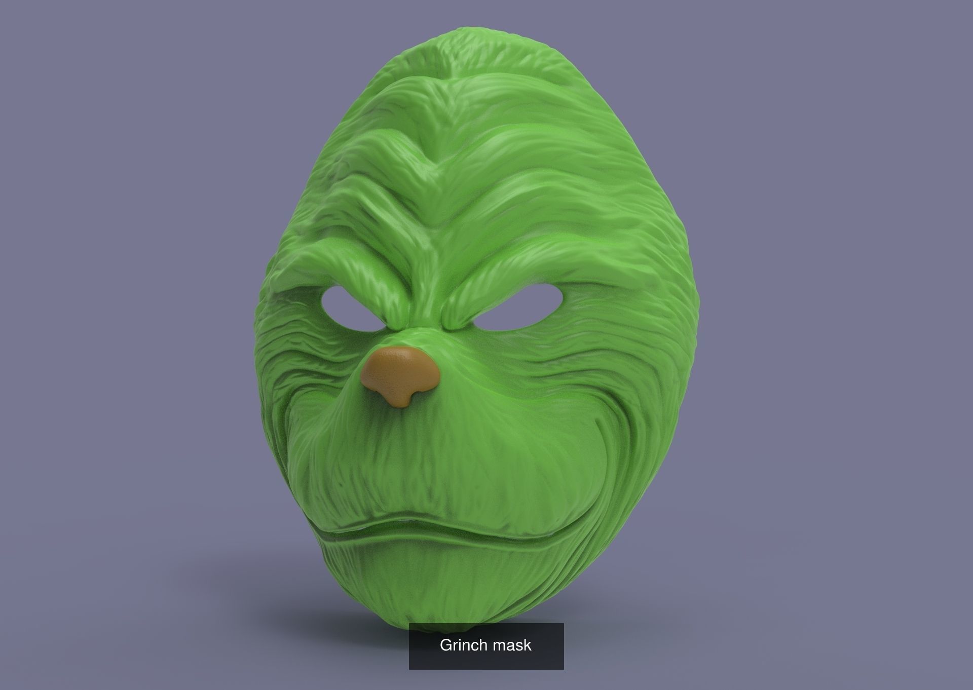 Mask print model 3D Model Collection_11