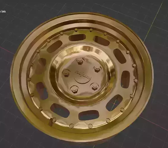 Rotiform BKK Wheels Rims 3D Print Ready 3D print model