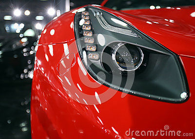 la ferrari Low-poly 3D model_5