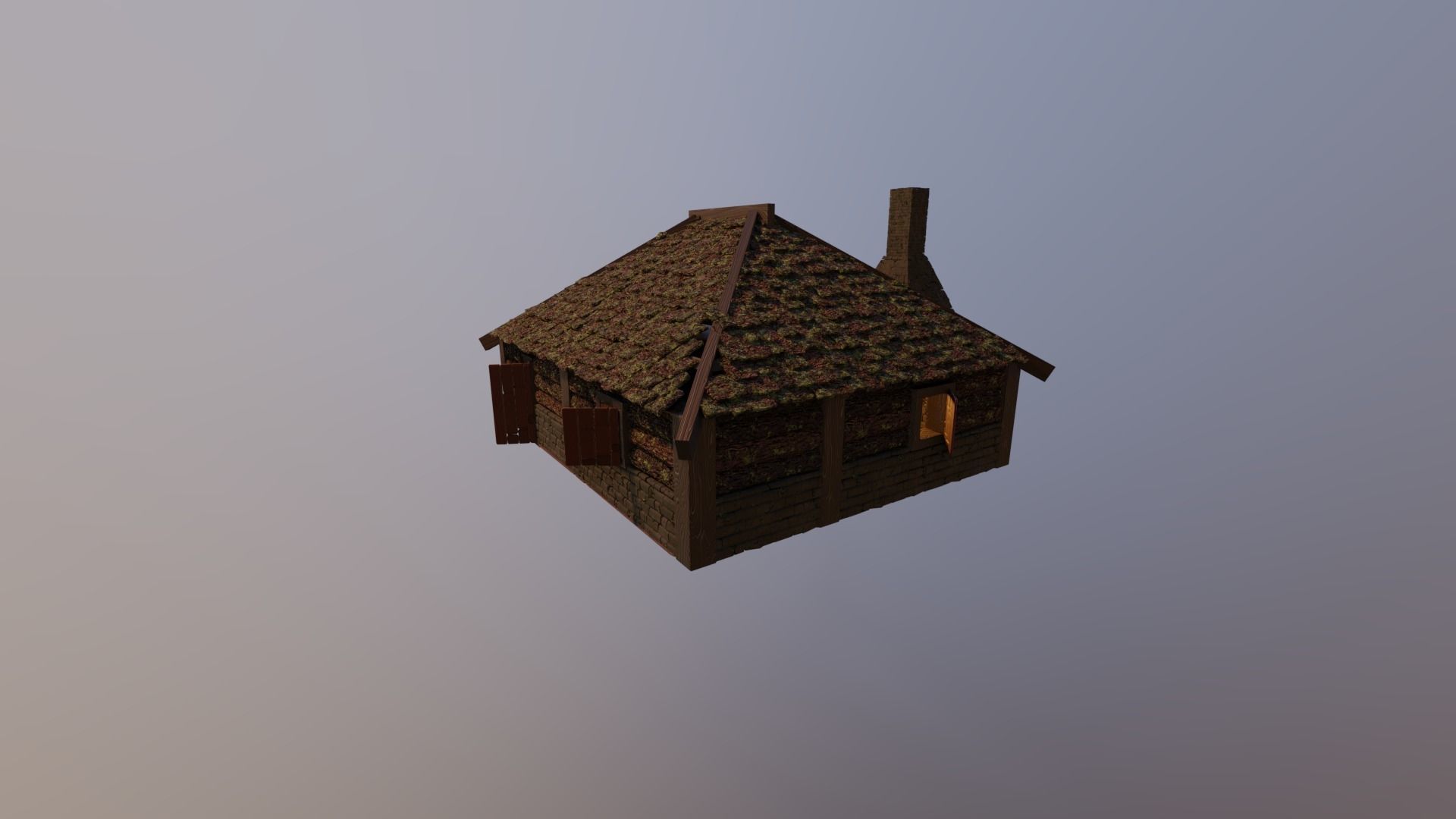 MEDIEVAL HOUSE 4 - LEVEL 1 by RogueFilmProductions 3D model_4