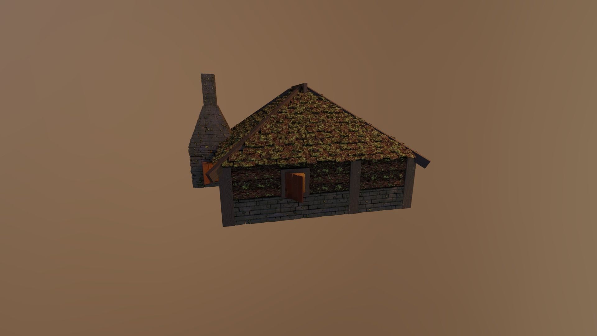 MEDIEVAL HOUSE 4 - LEVEL 1 by RogueFilmProductions 3D model_11