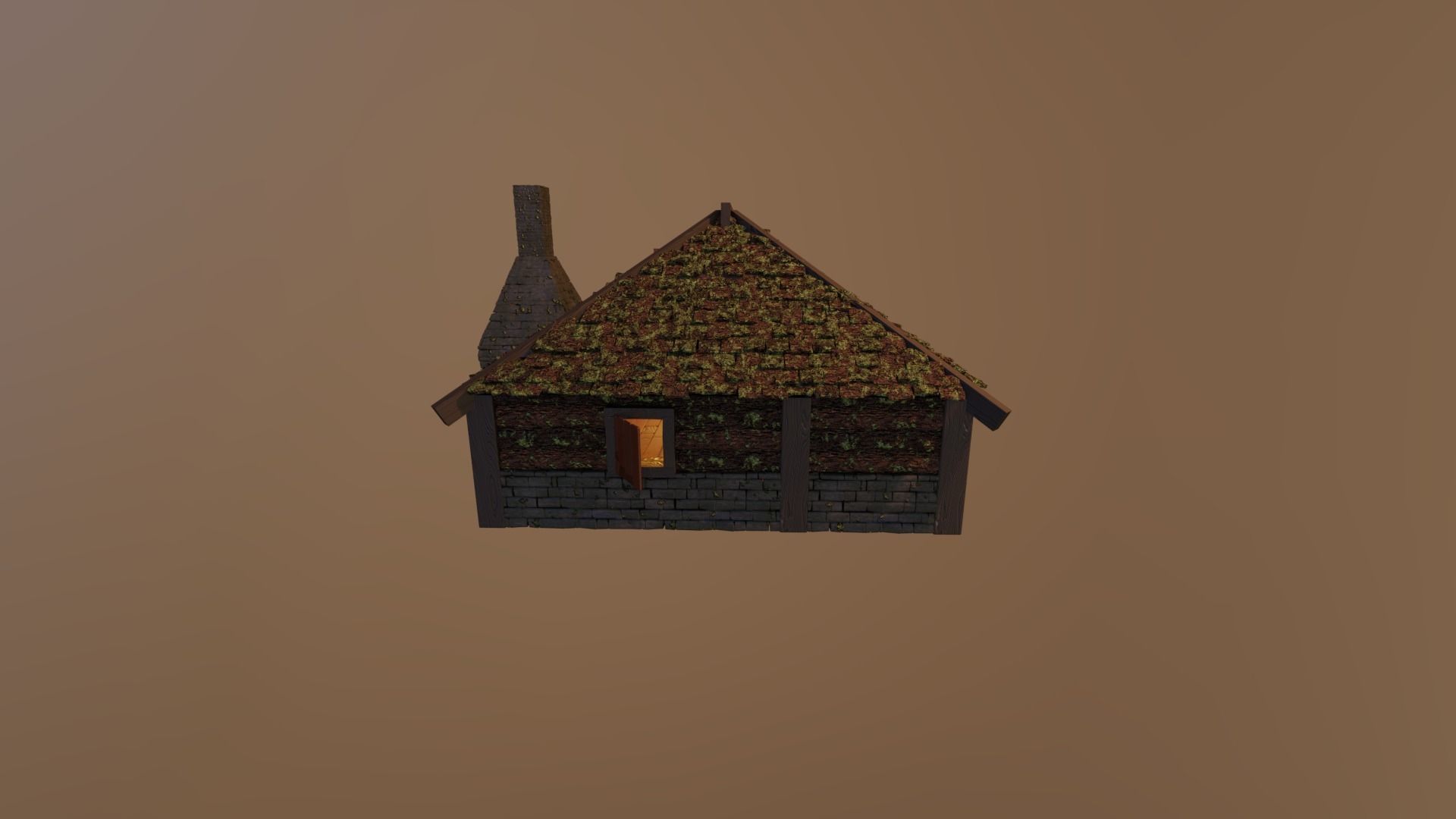 MEDIEVAL HOUSE 4 - LEVEL 1 by RogueFilmProductions 3D model_12