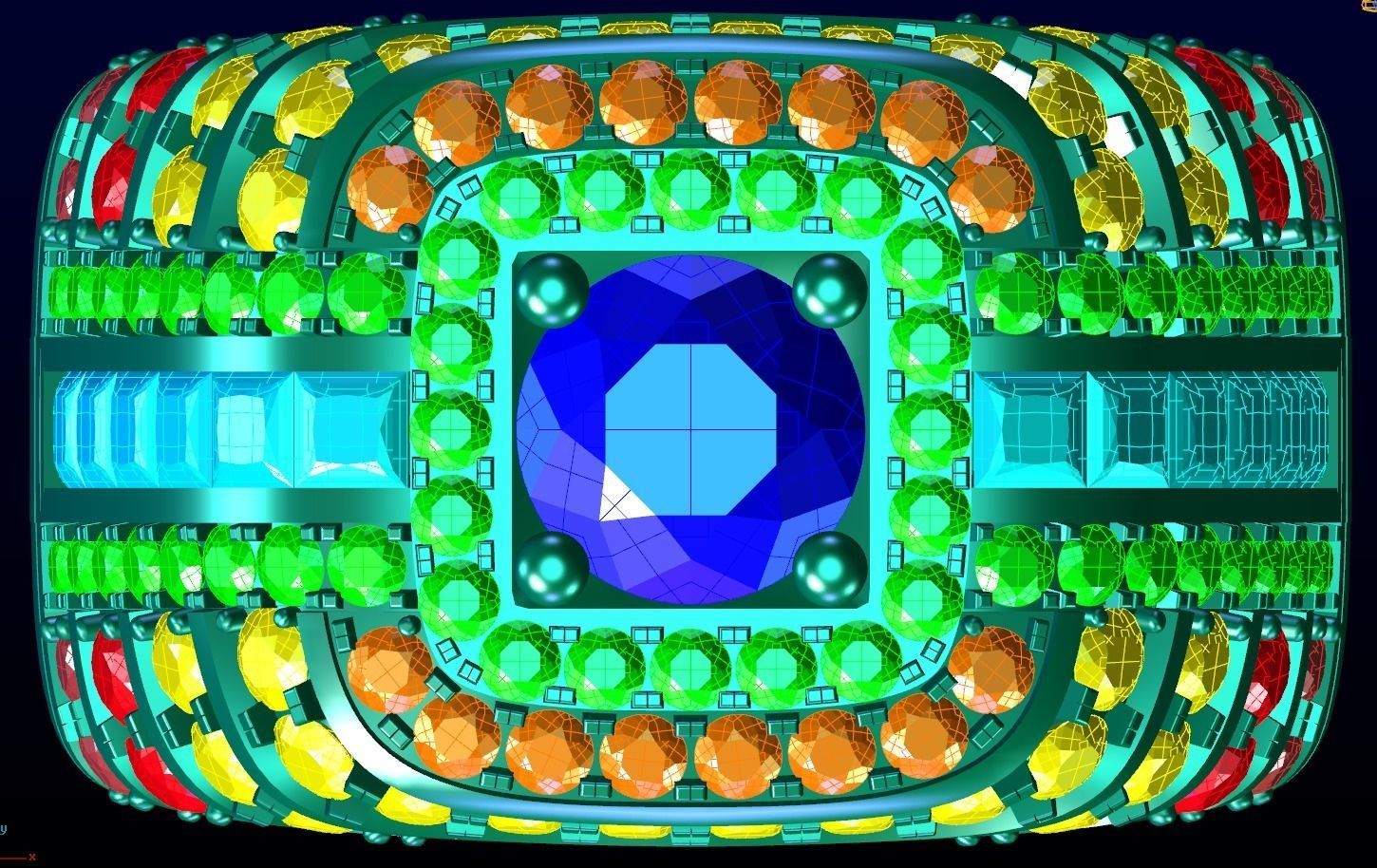 Men Ring 3D print model_3