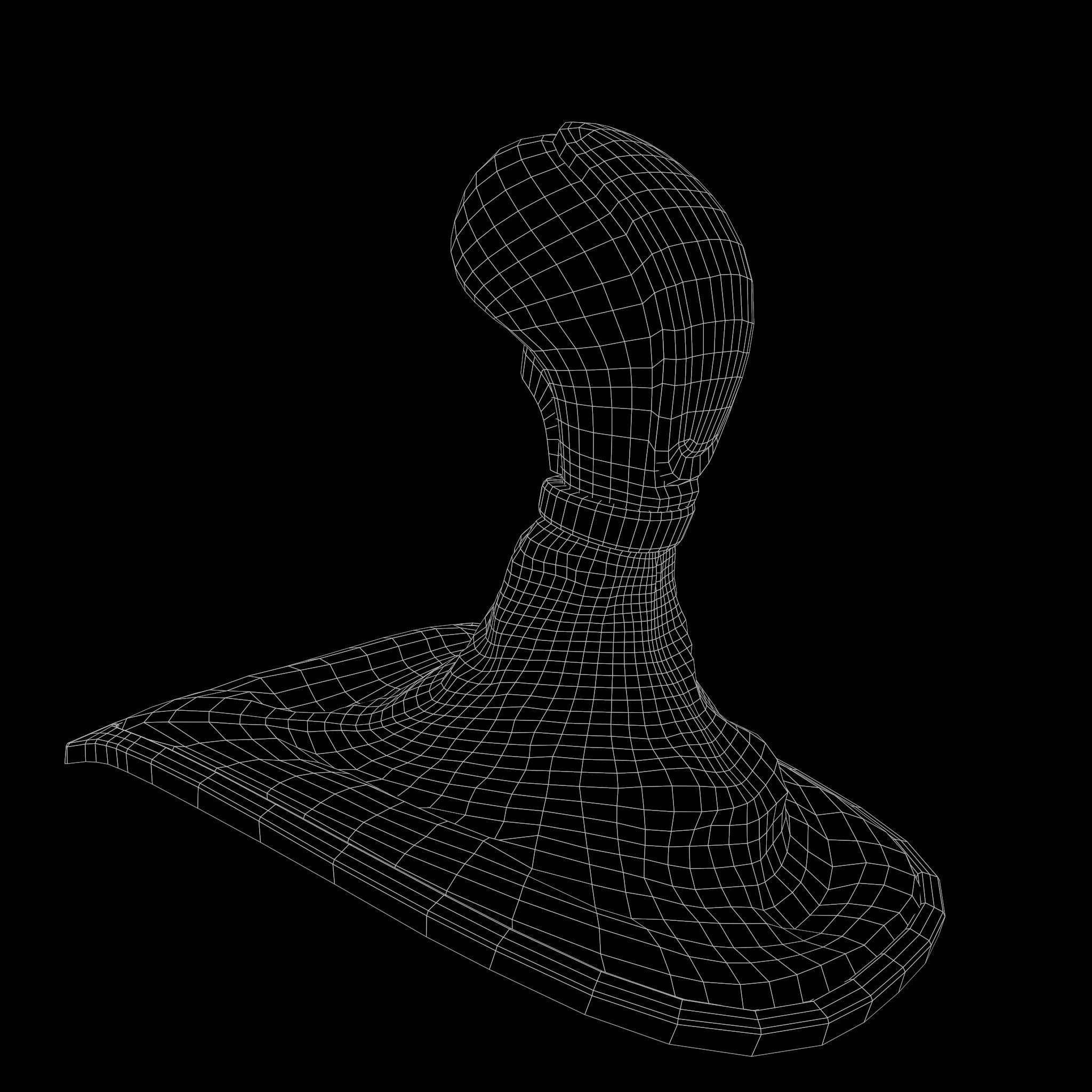 6 Speed Manual Gearshift Low-poly 3D model_15