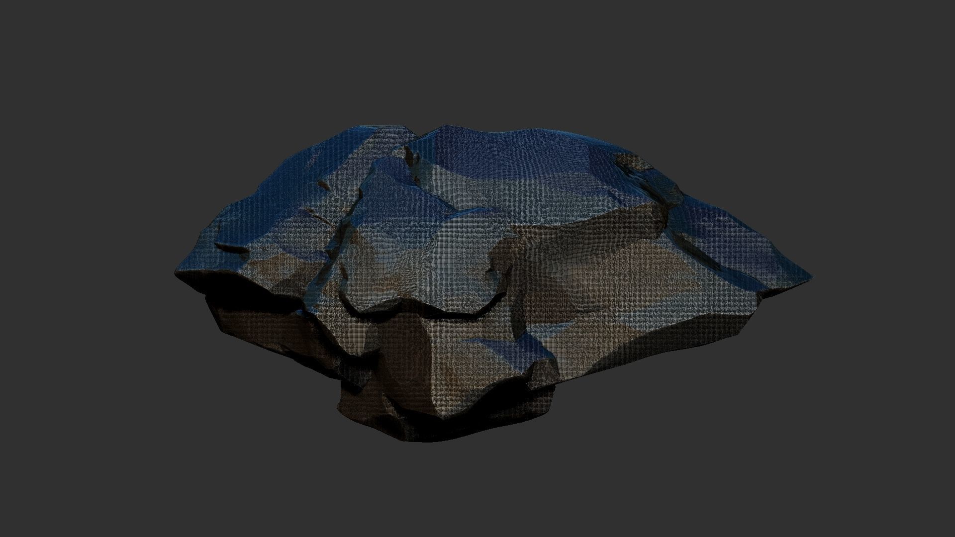 3D Suspended Mountain Zbrush sculpt 3D model_25