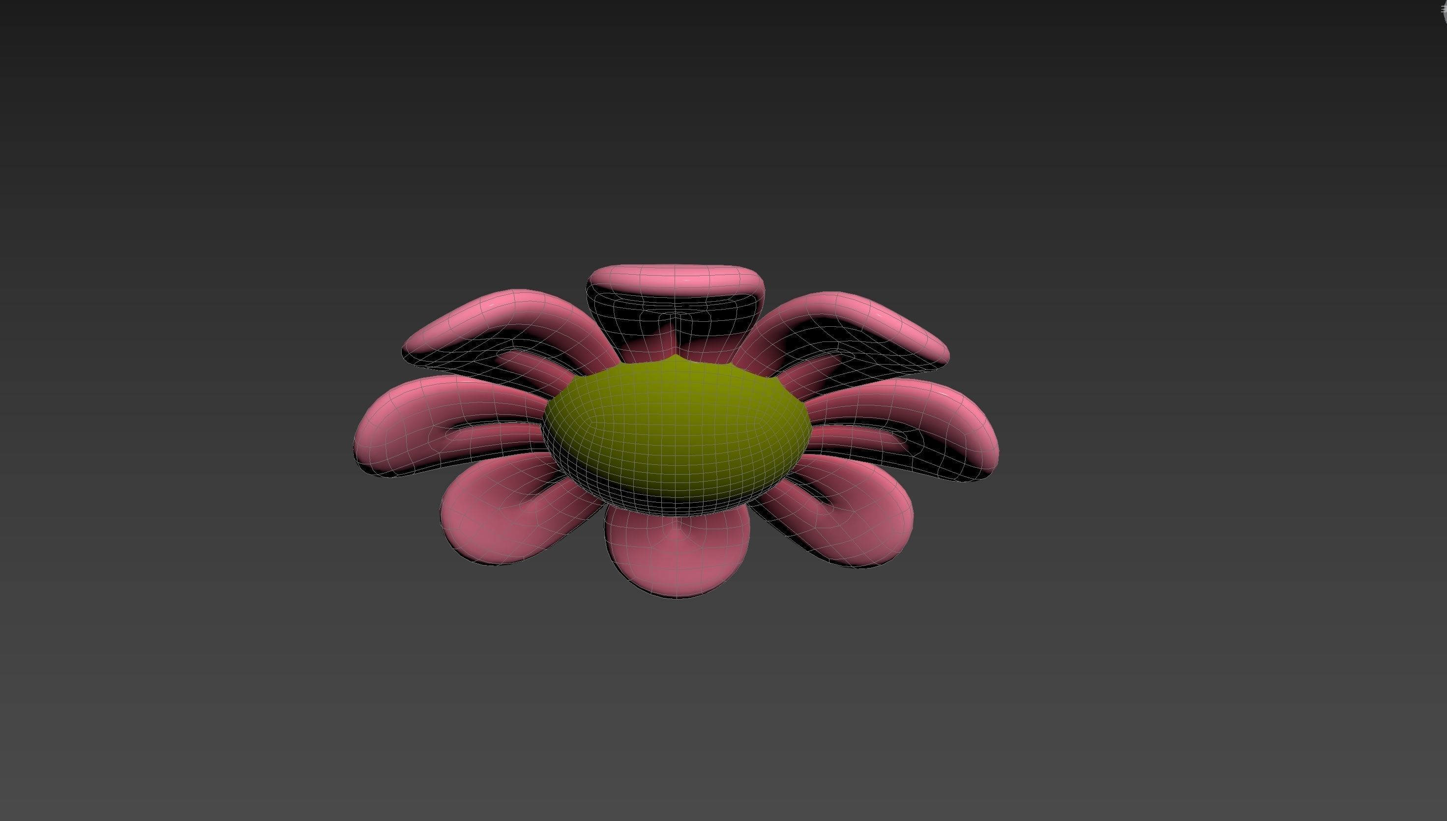 Character243 Devil Flower 3D model_20