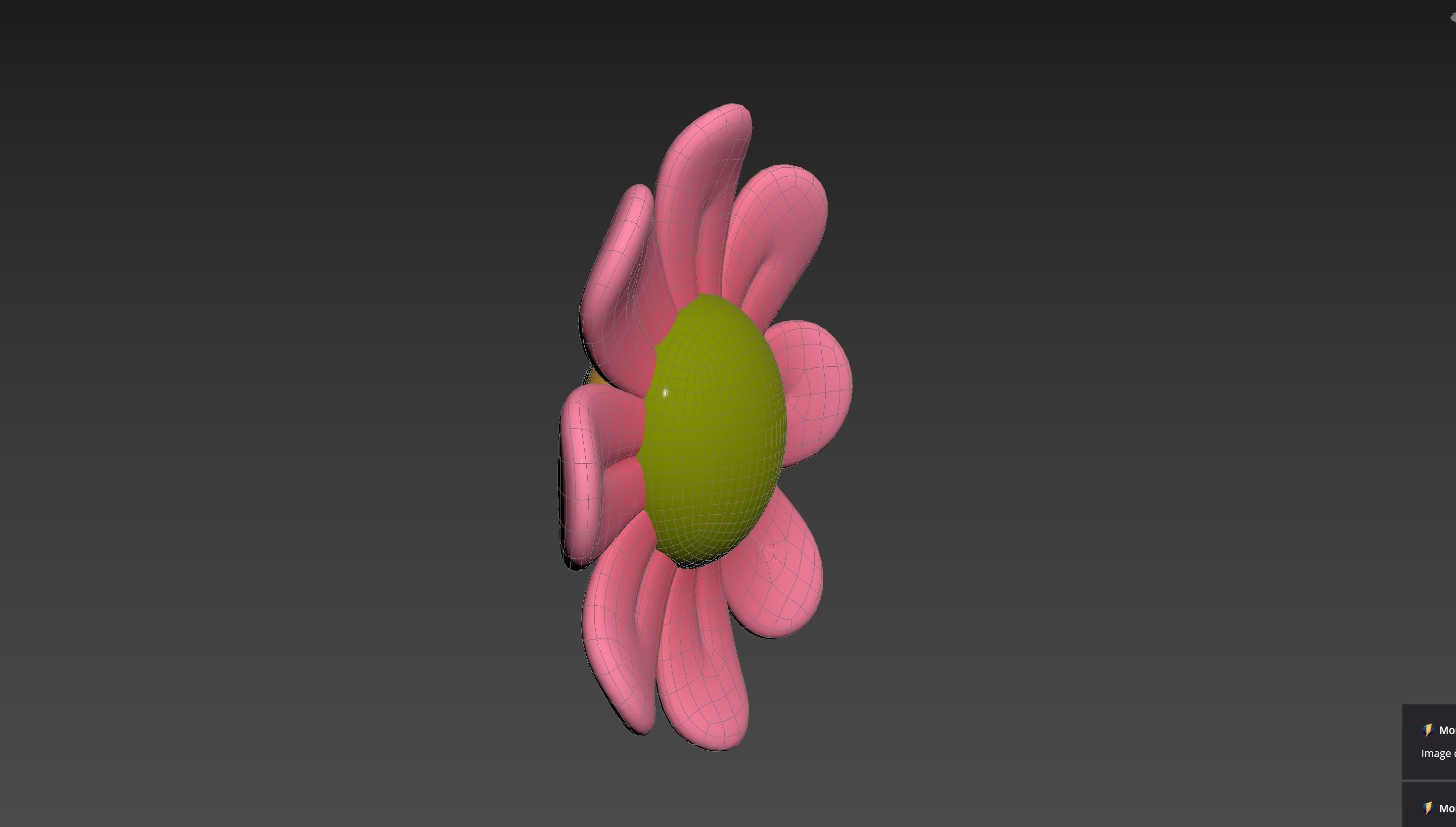 Character243 Devil Flower 3D model_23