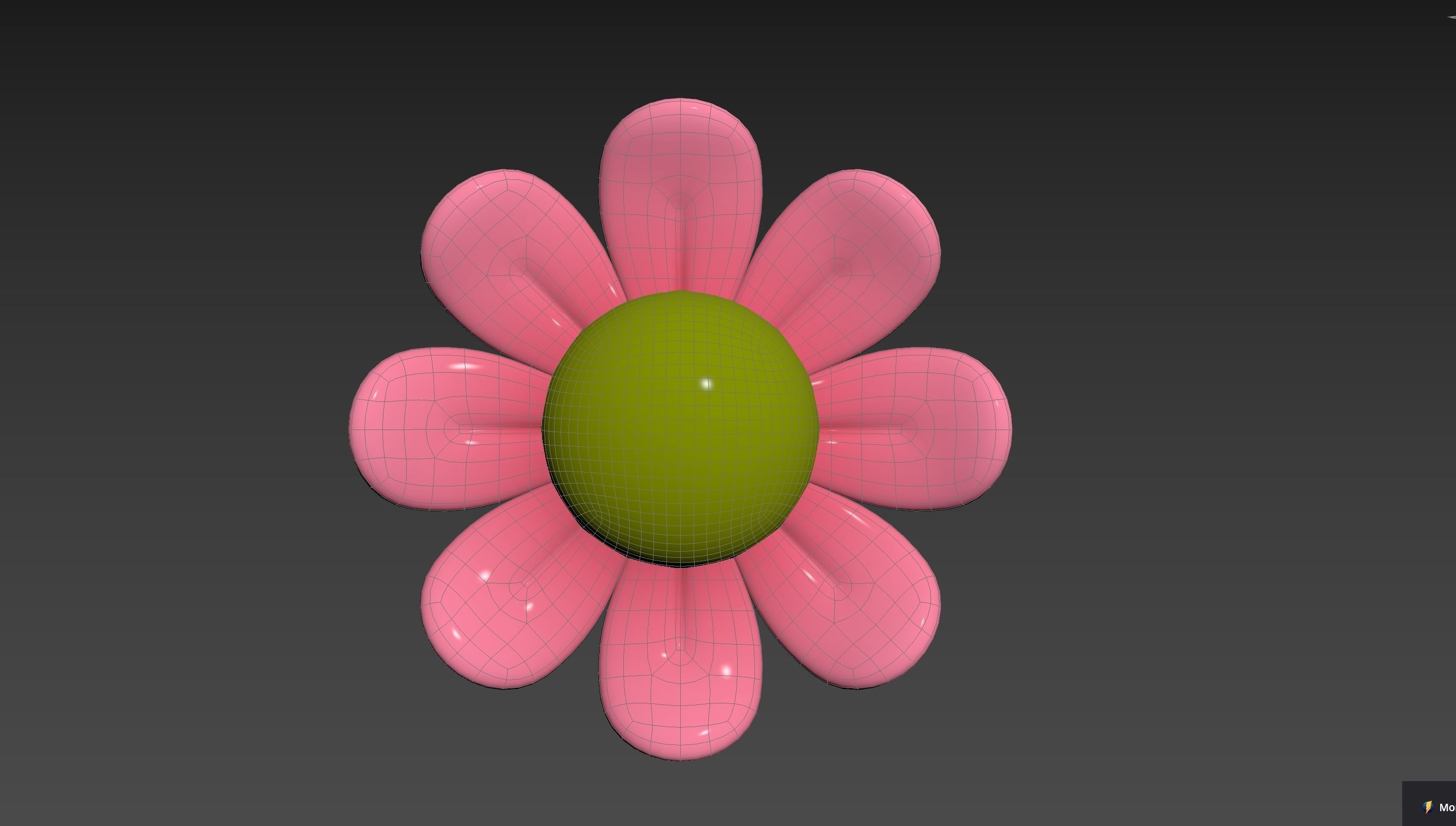 Character243 Devil Flower 3D model_19