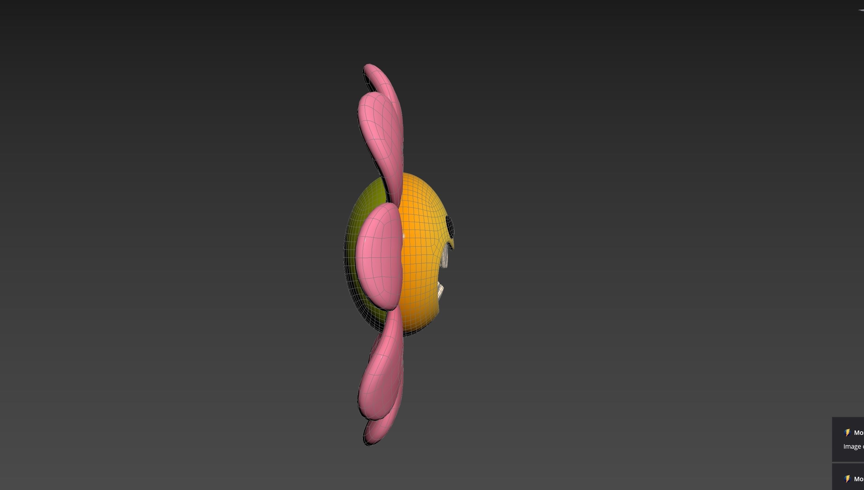 Character243 Devil Flower 3D model_17