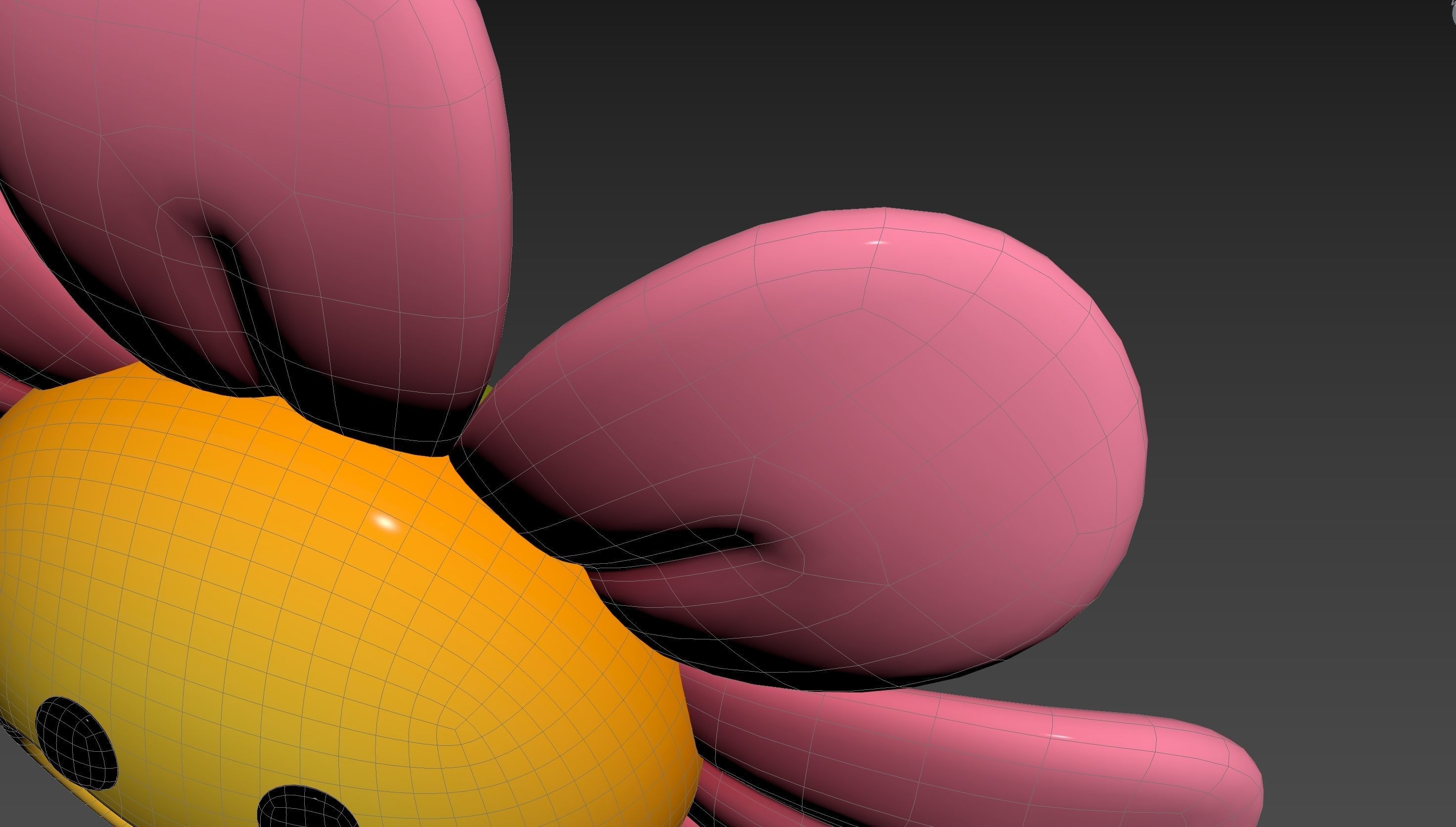 Character243 Devil Flower 3D model_27