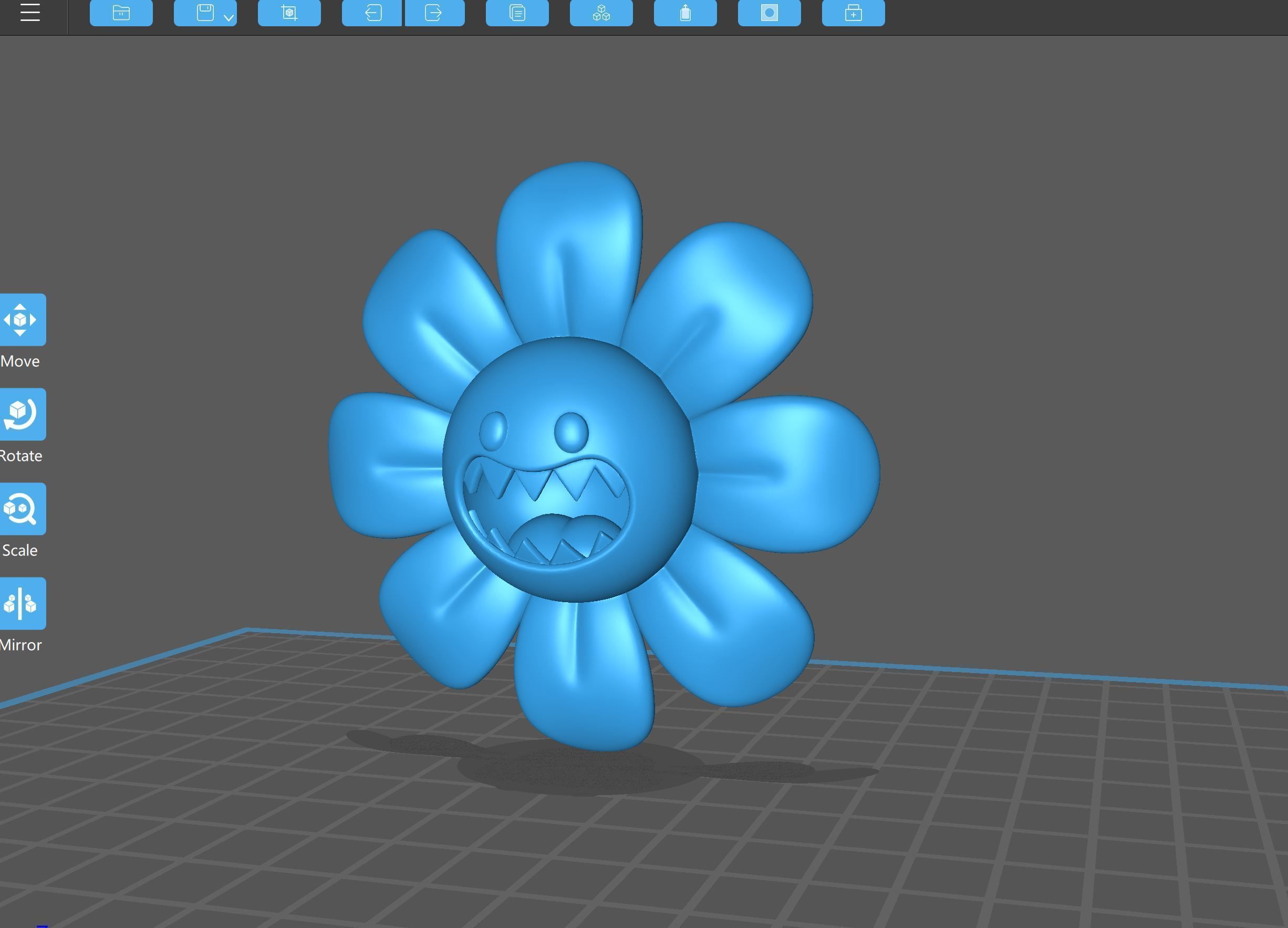 Character243 Devil Flower 3D model_30