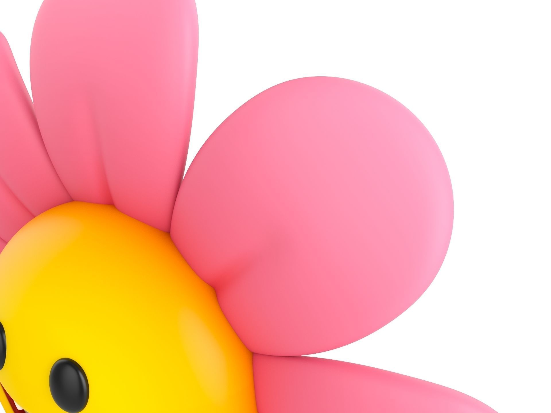 Character243 Devil Flower 3D model_9