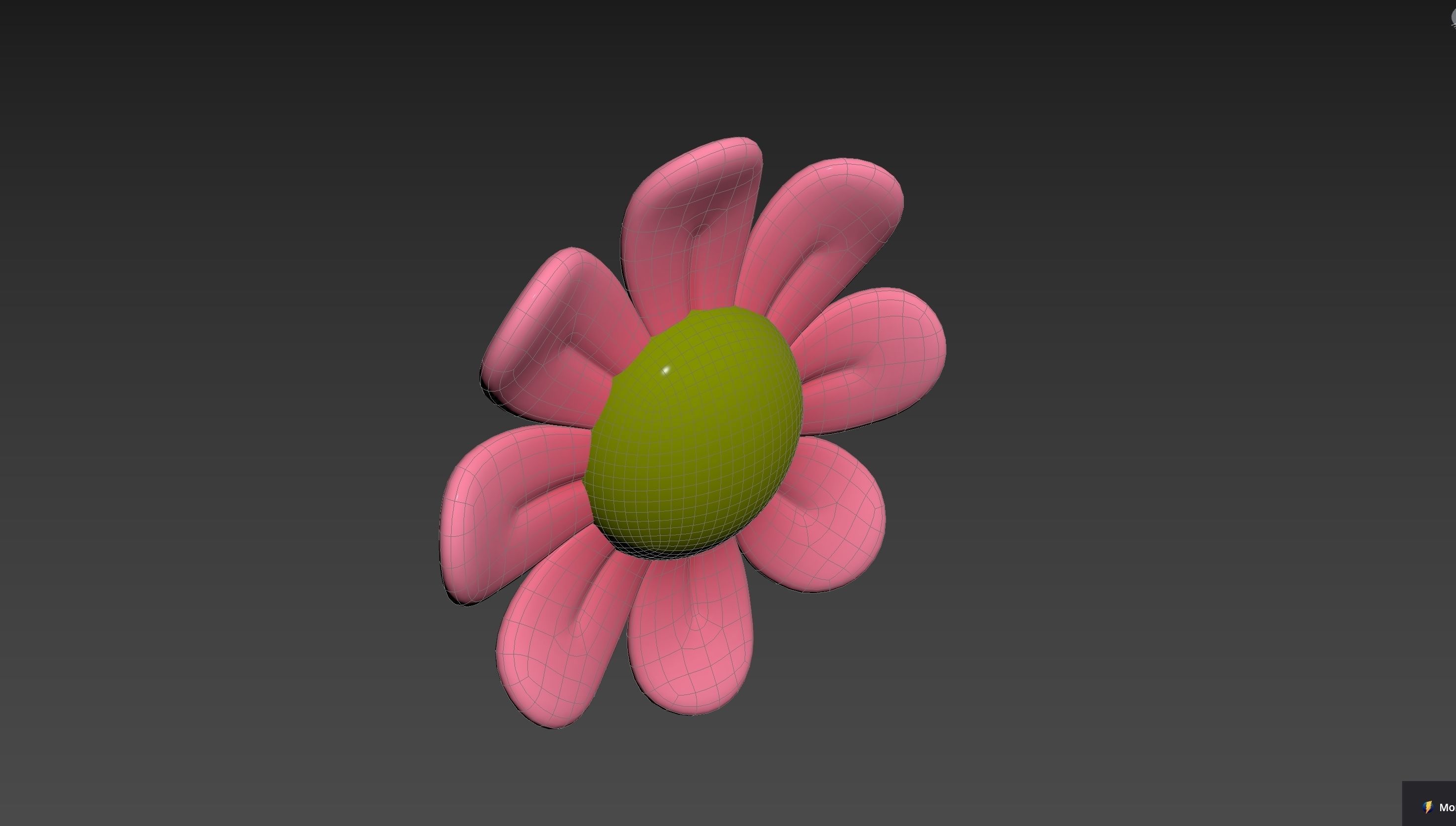 Character243 Devil Flower 3D model_21