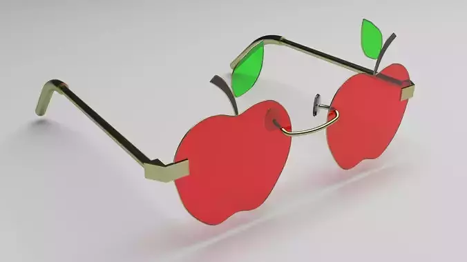 Apple Sunglasses 3D model