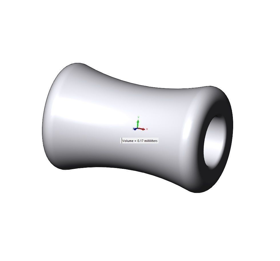 Bamboo bead and bracelet charm 3D print model_11