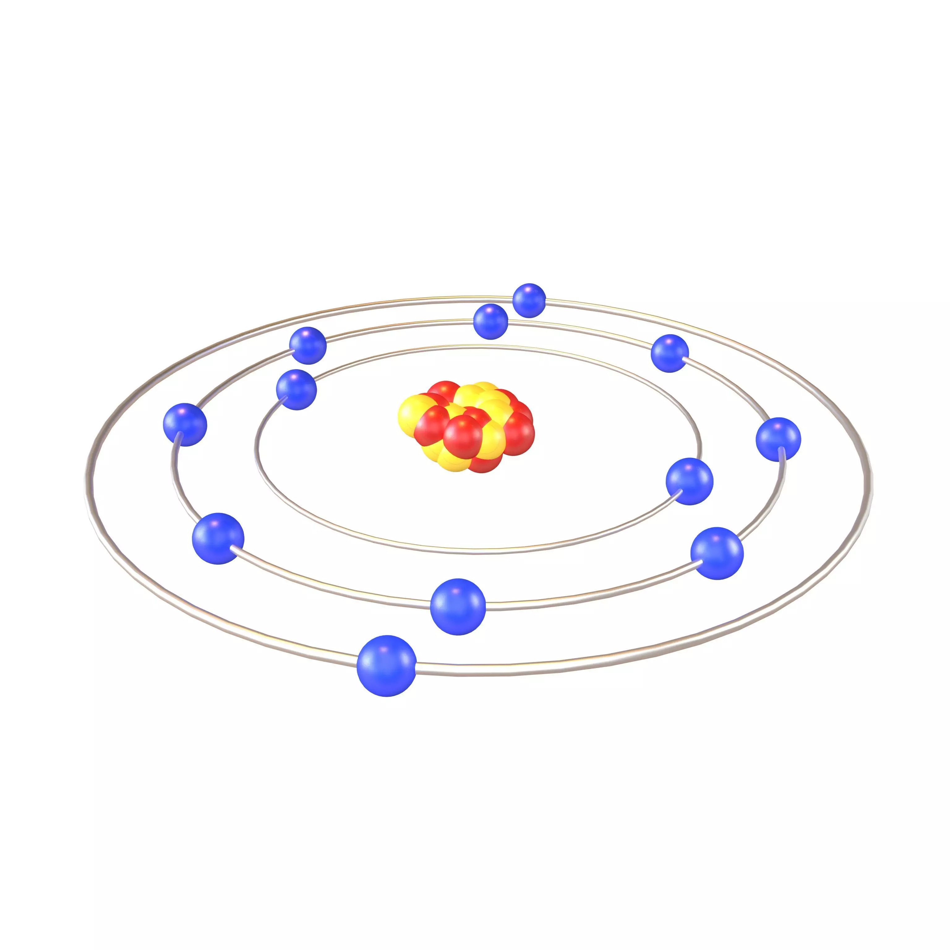Magnesium Chemical Element v1 001 Low-poly 3D model