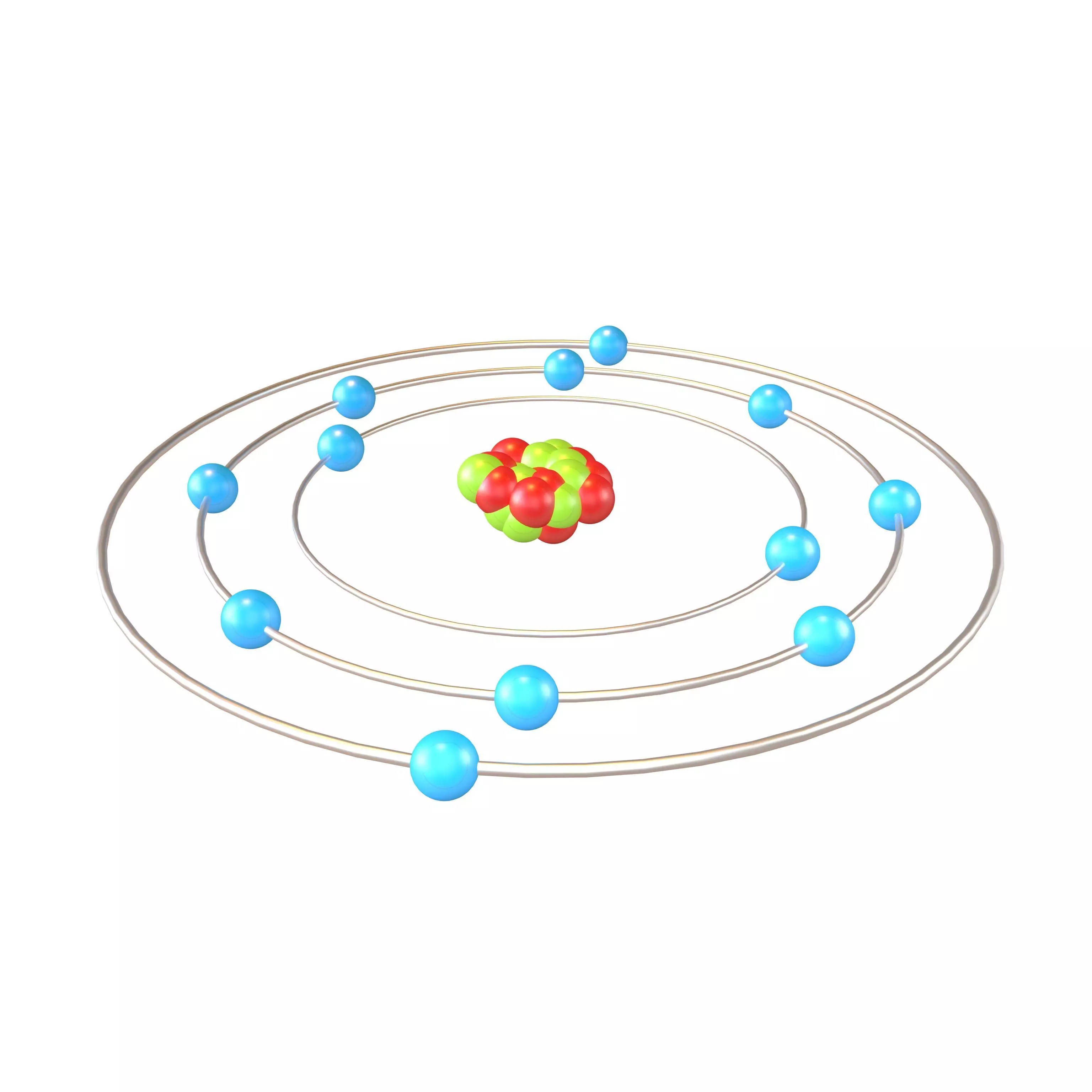 Magnesium Chemical Element v1 002 Low-poly 3D model_0