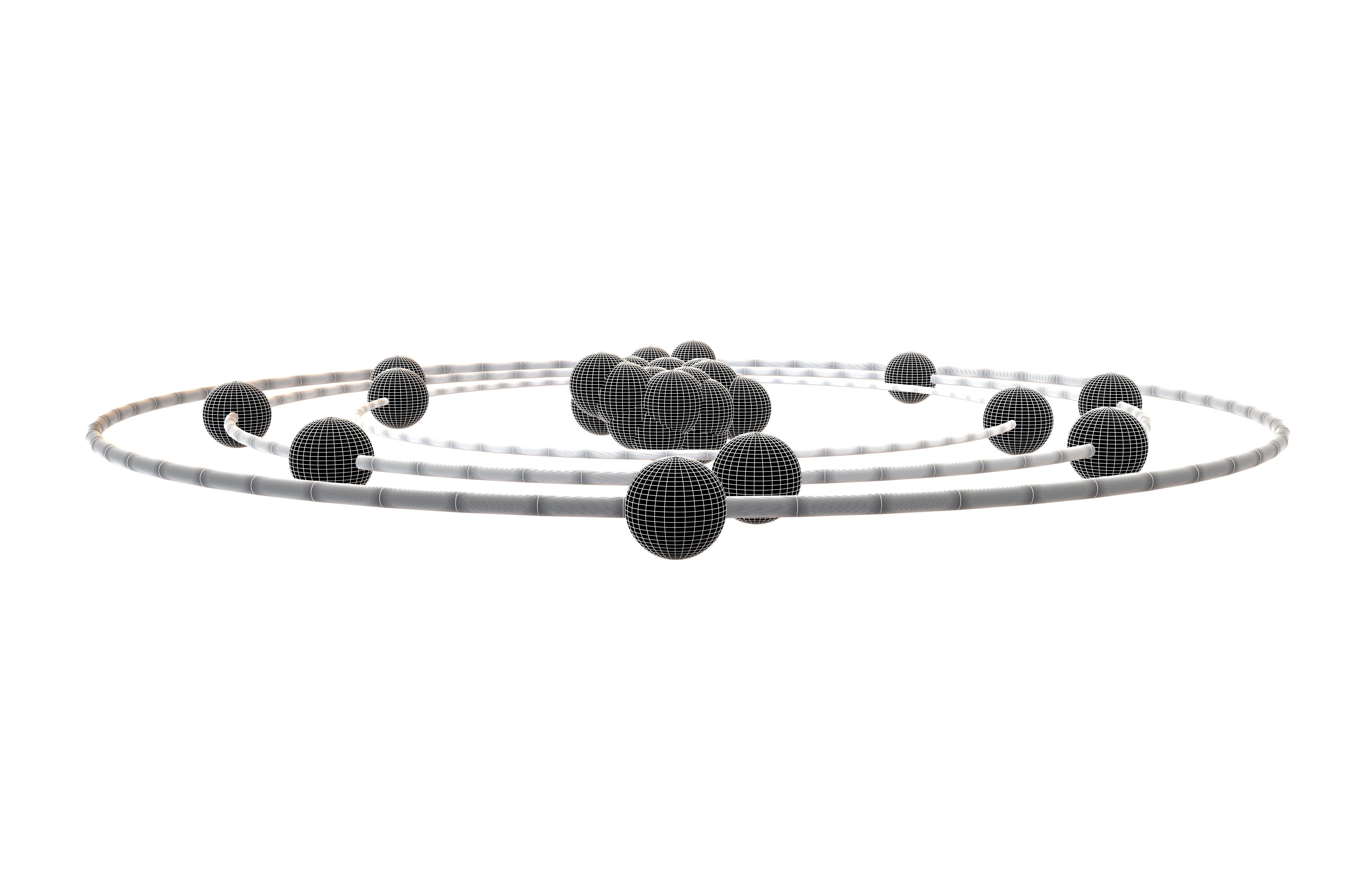 Magnesium Chemical Element v1 002 Low-poly 3D model_4