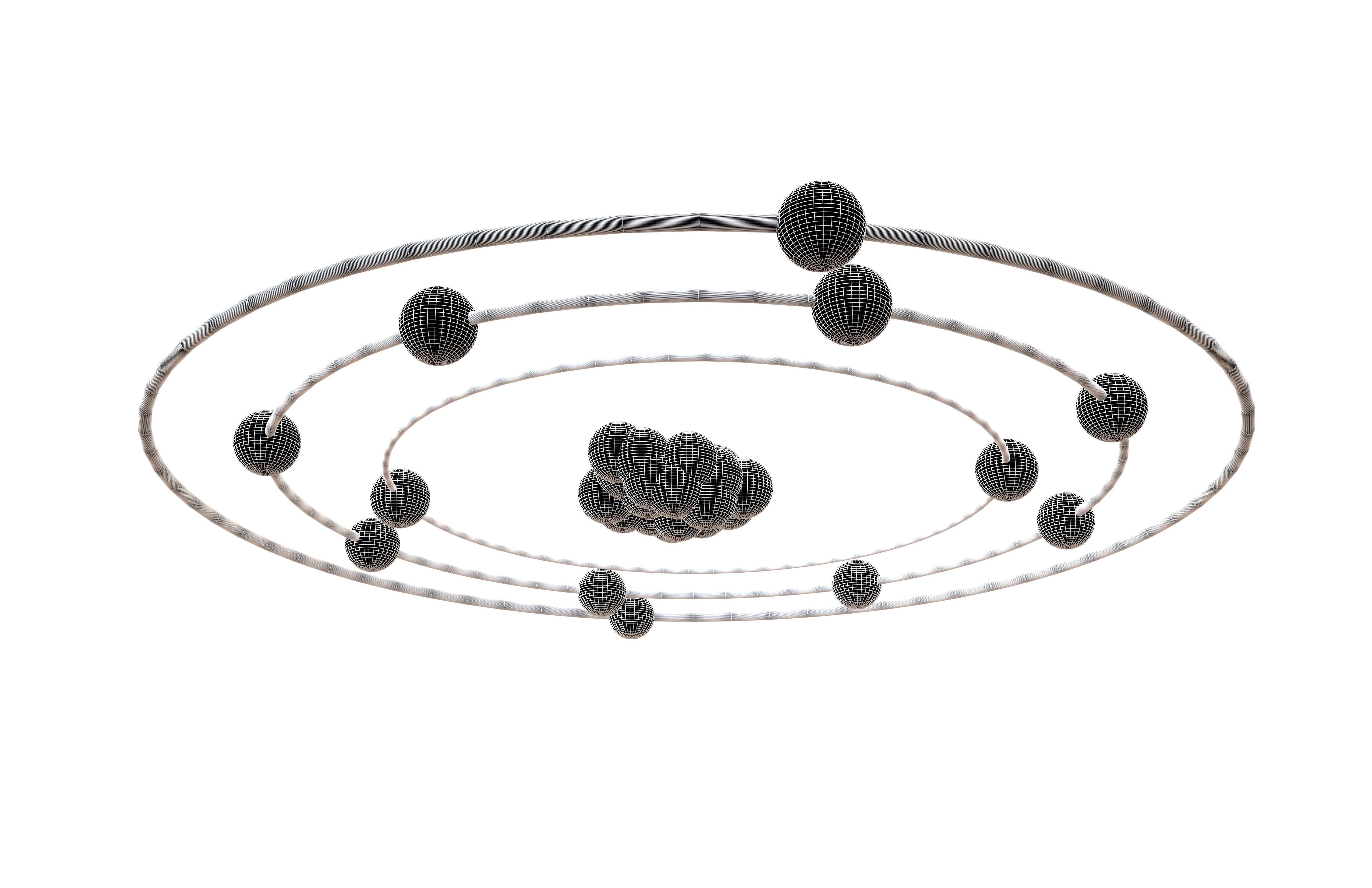 Magnesium Chemical Element v1 002 Low-poly 3D model_6