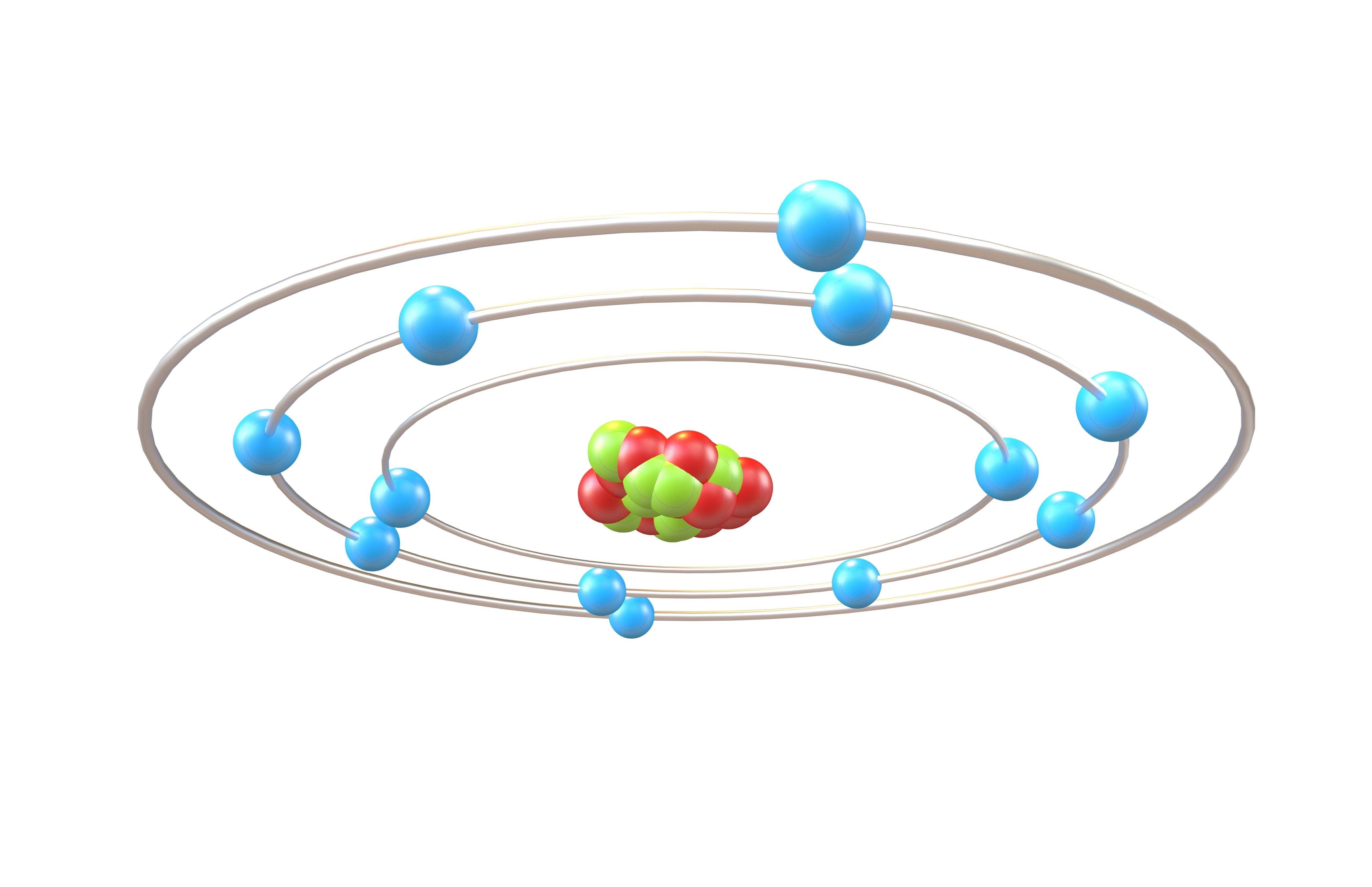 Magnesium Chemical Element v1 002 Low-poly 3D model_3