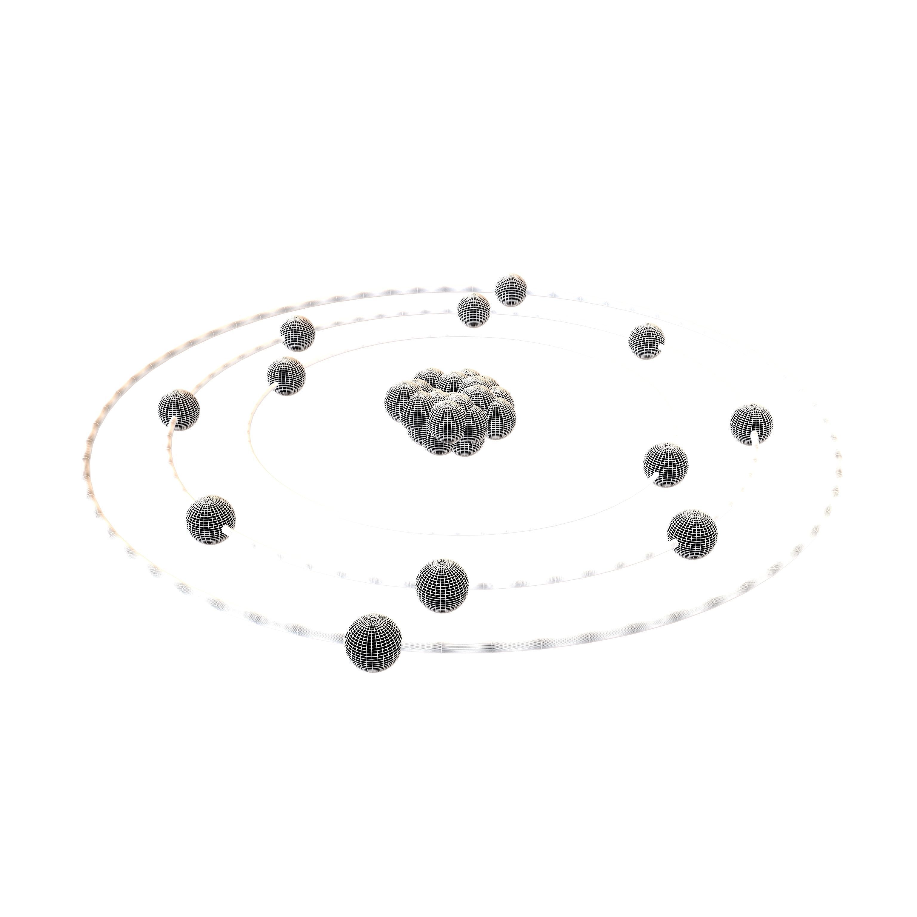 Magnesium Chemical Element v1 002 Low-poly 3D model_7