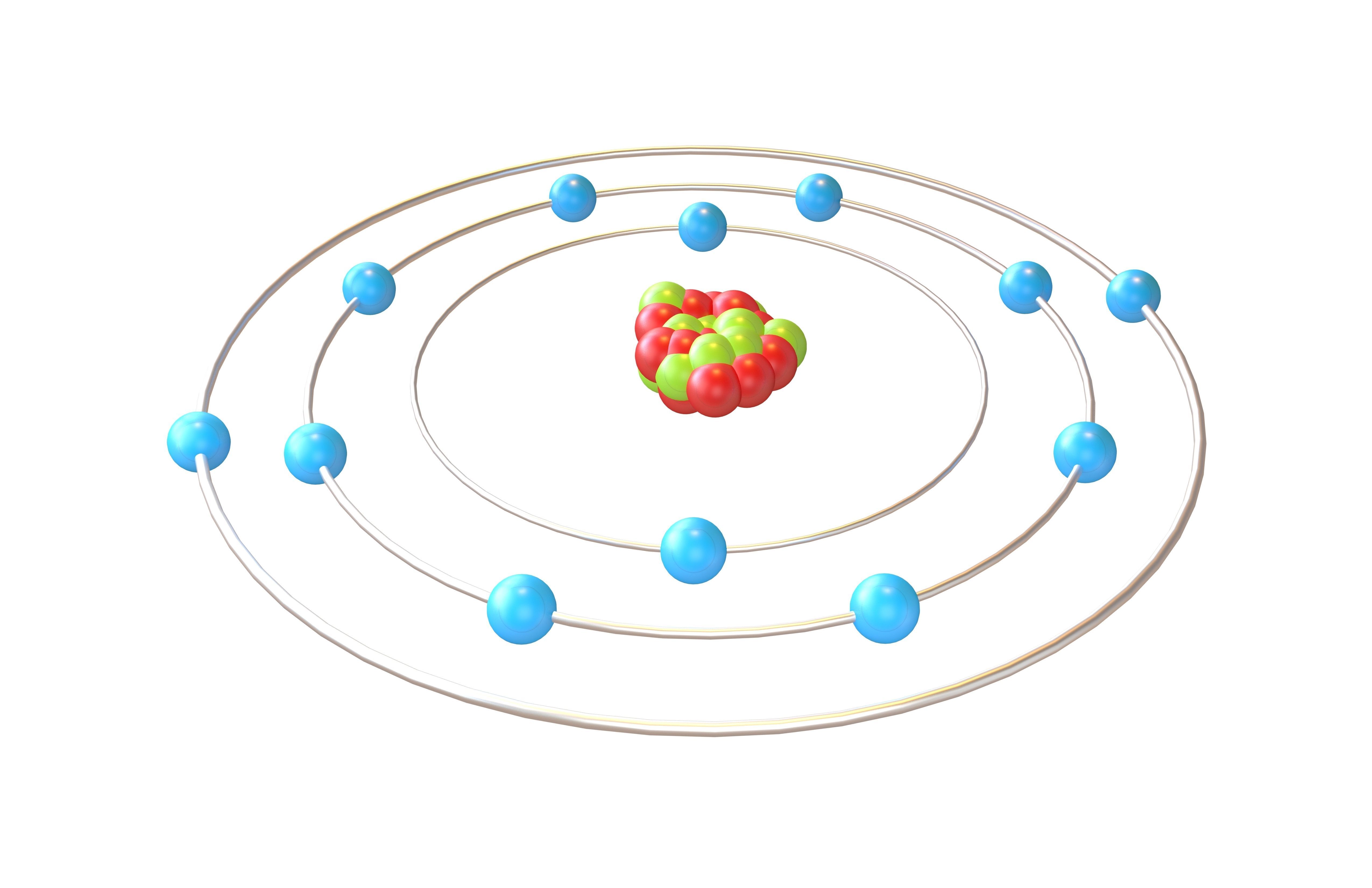Magnesium Chemical Element v1 002 Low-poly 3D model_1