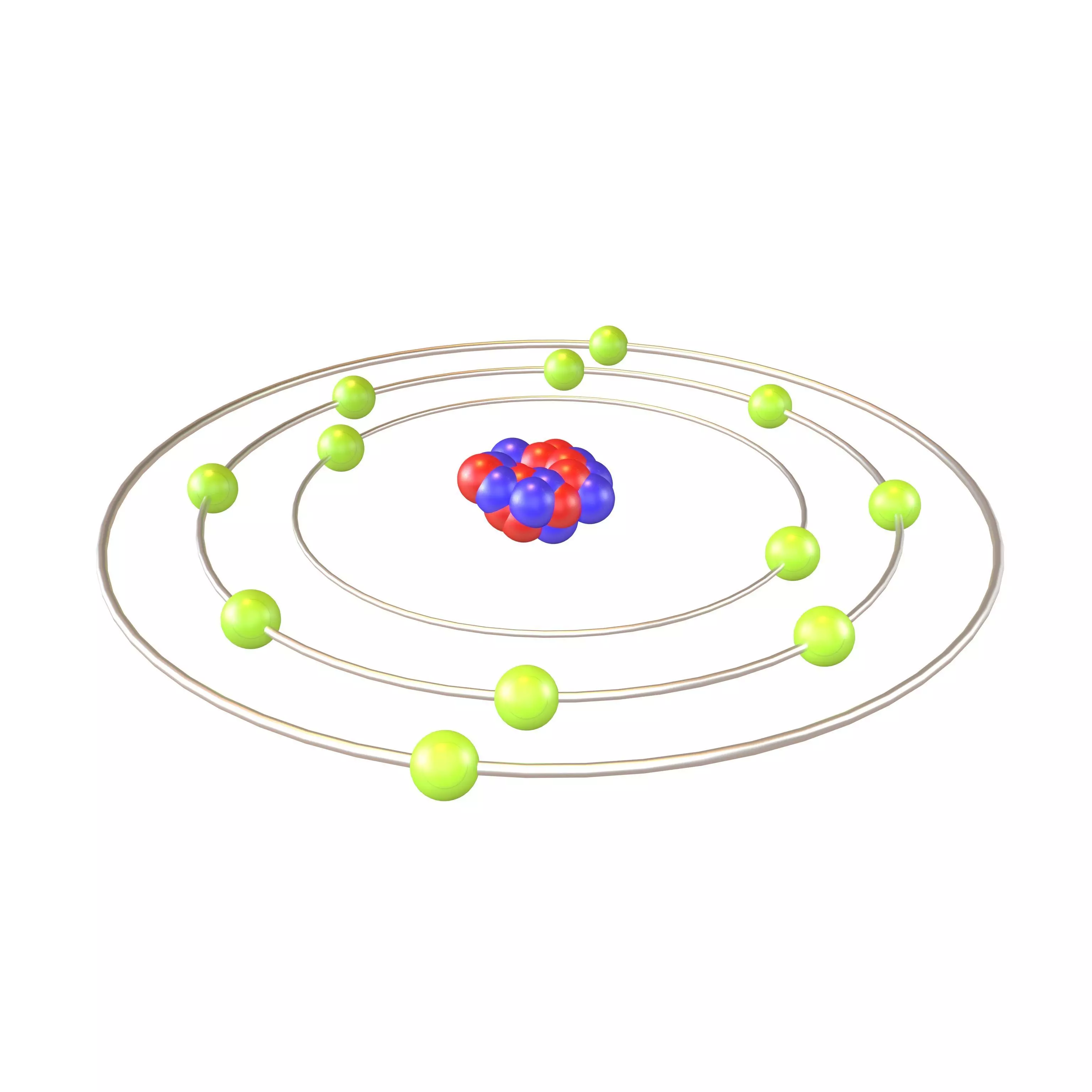 Magnesium Chemical Element v1 003 Low-poly 3D model
