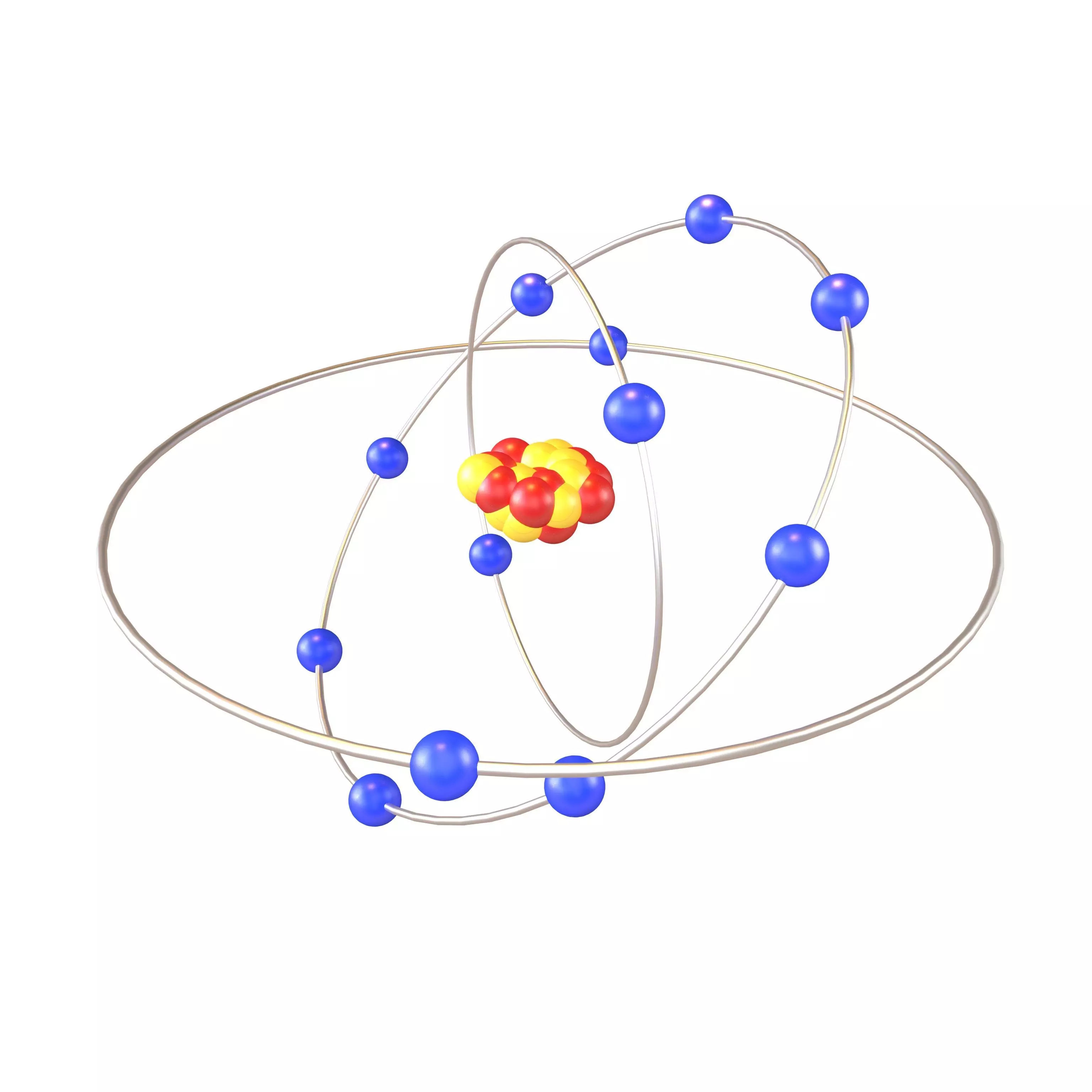 Magnesium Chemical Element v2 001 Low-poly 3D model