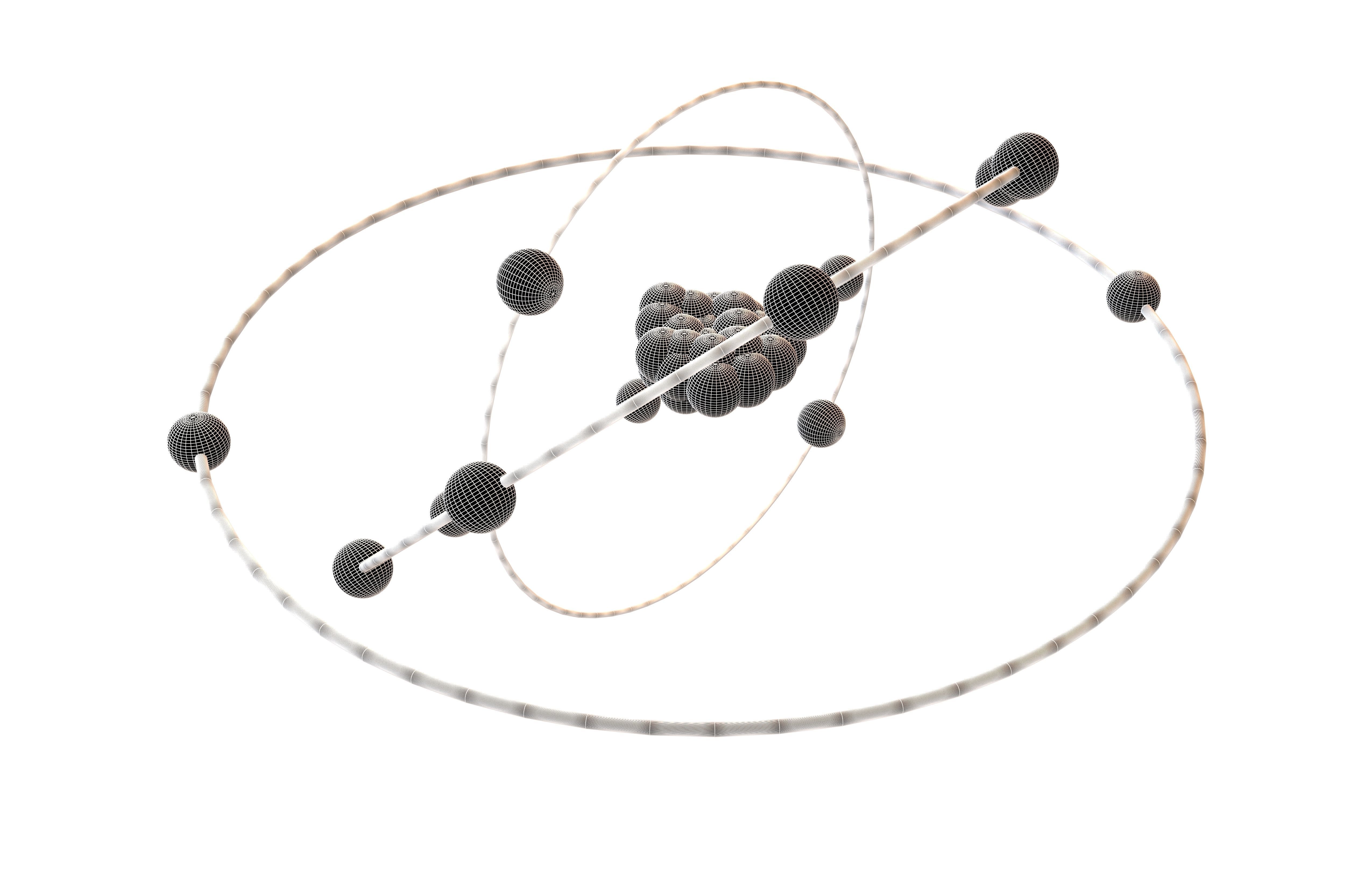 Magnesium Chemical Element v2 002 Low-poly 3D model_6