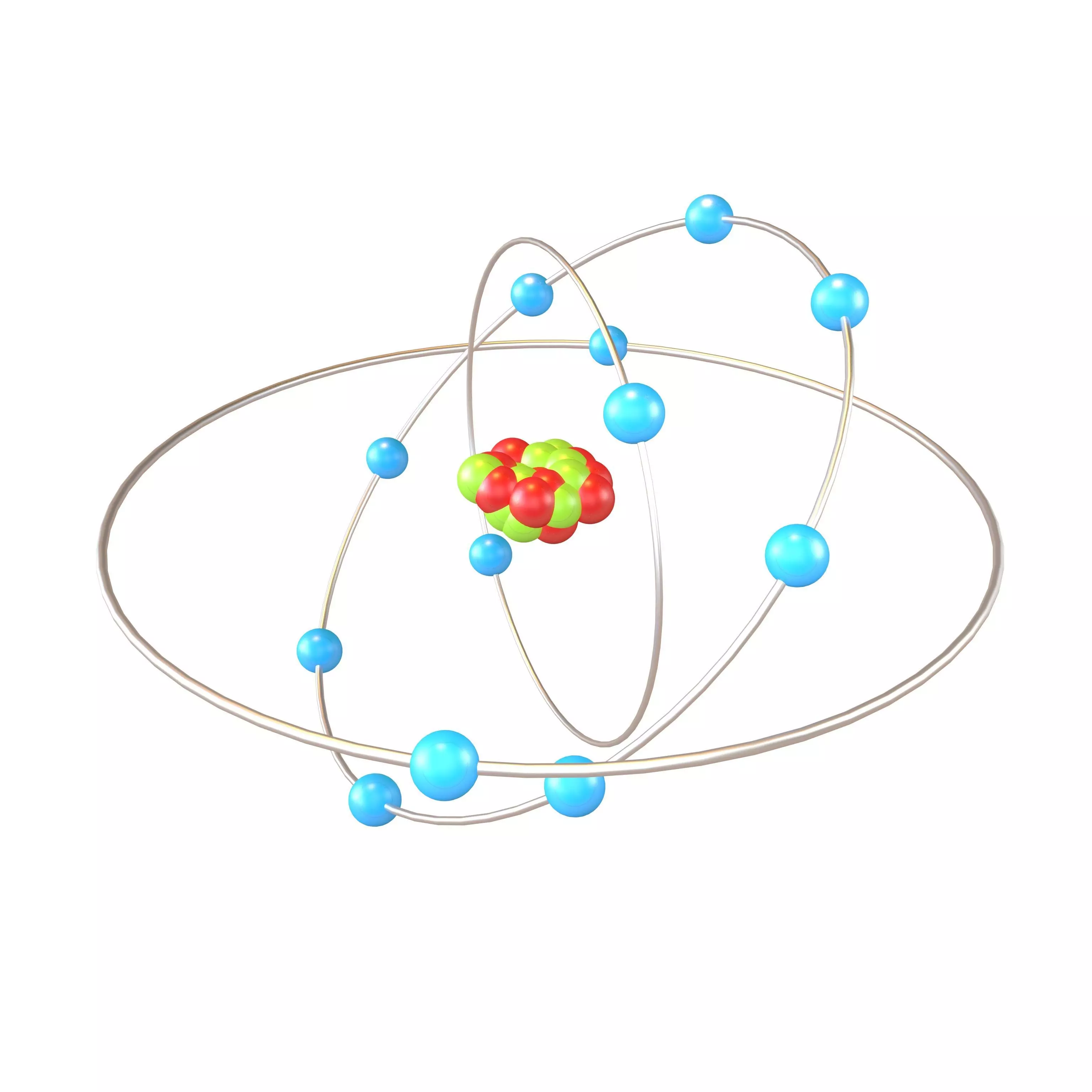 Magnesium Chemical Element v2 002 Low-poly 3D model_0