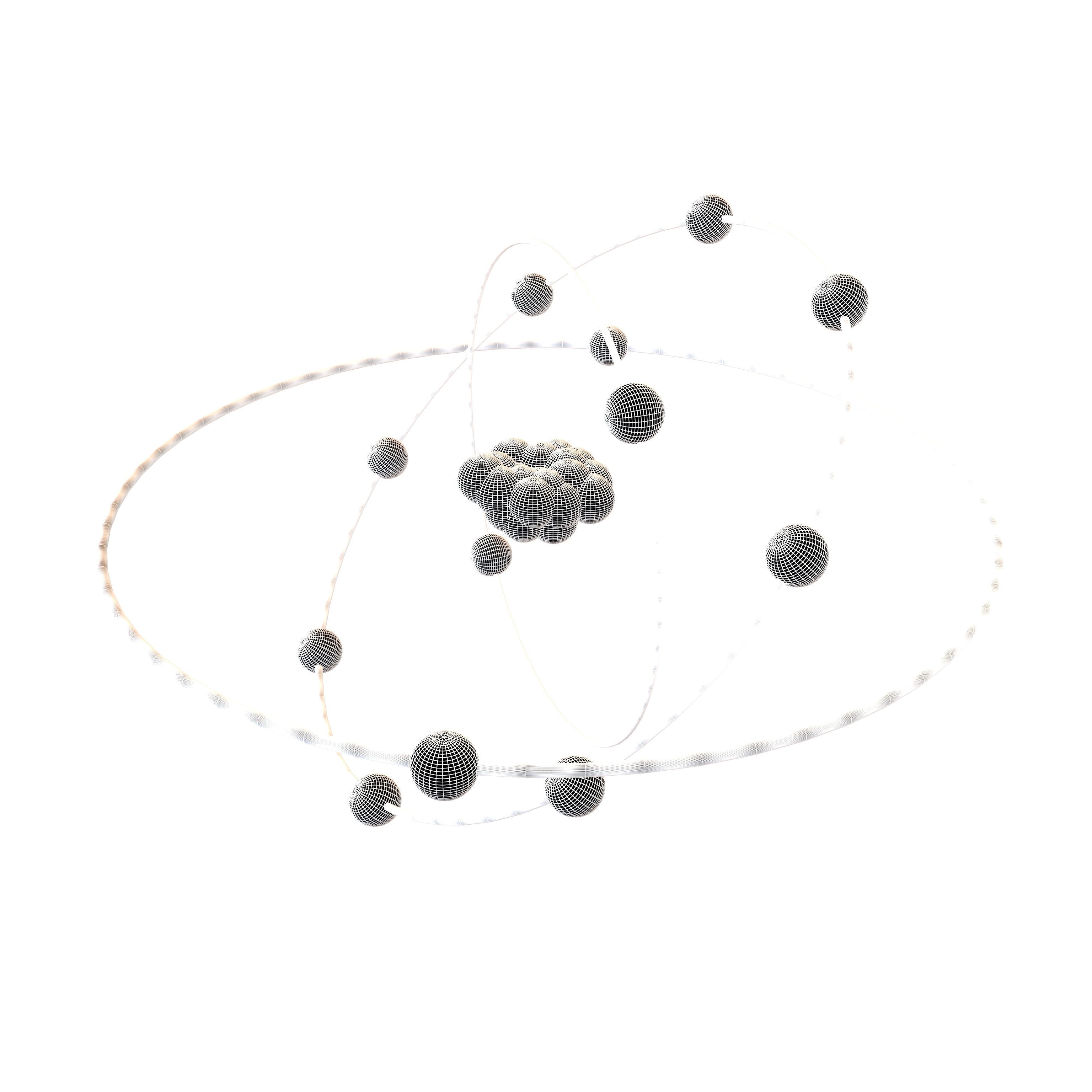 Magnesium Chemical Element v2 002 Low-poly 3D model_4