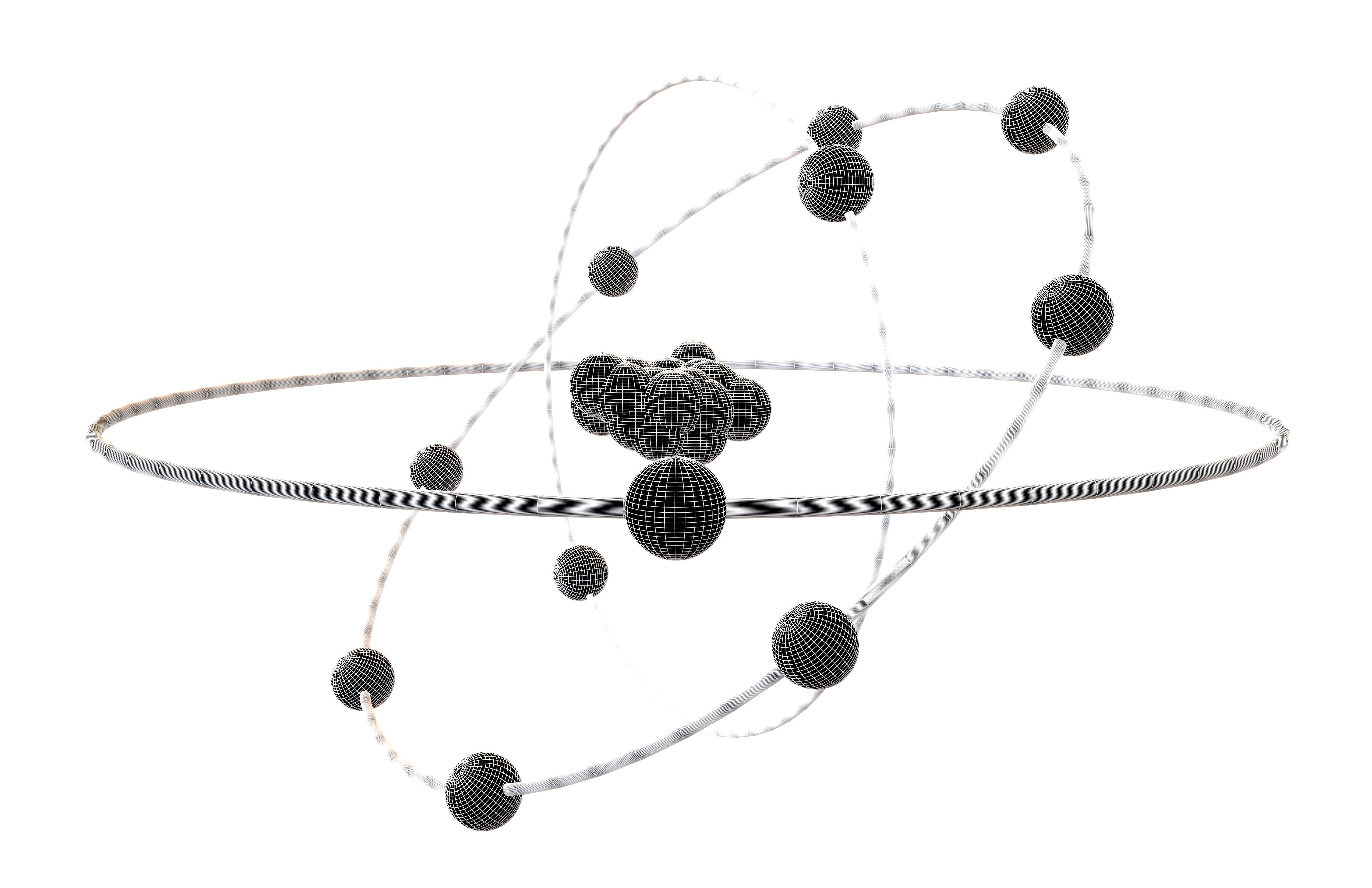 Magnesium Chemical Element v2 002 Low-poly 3D model_5