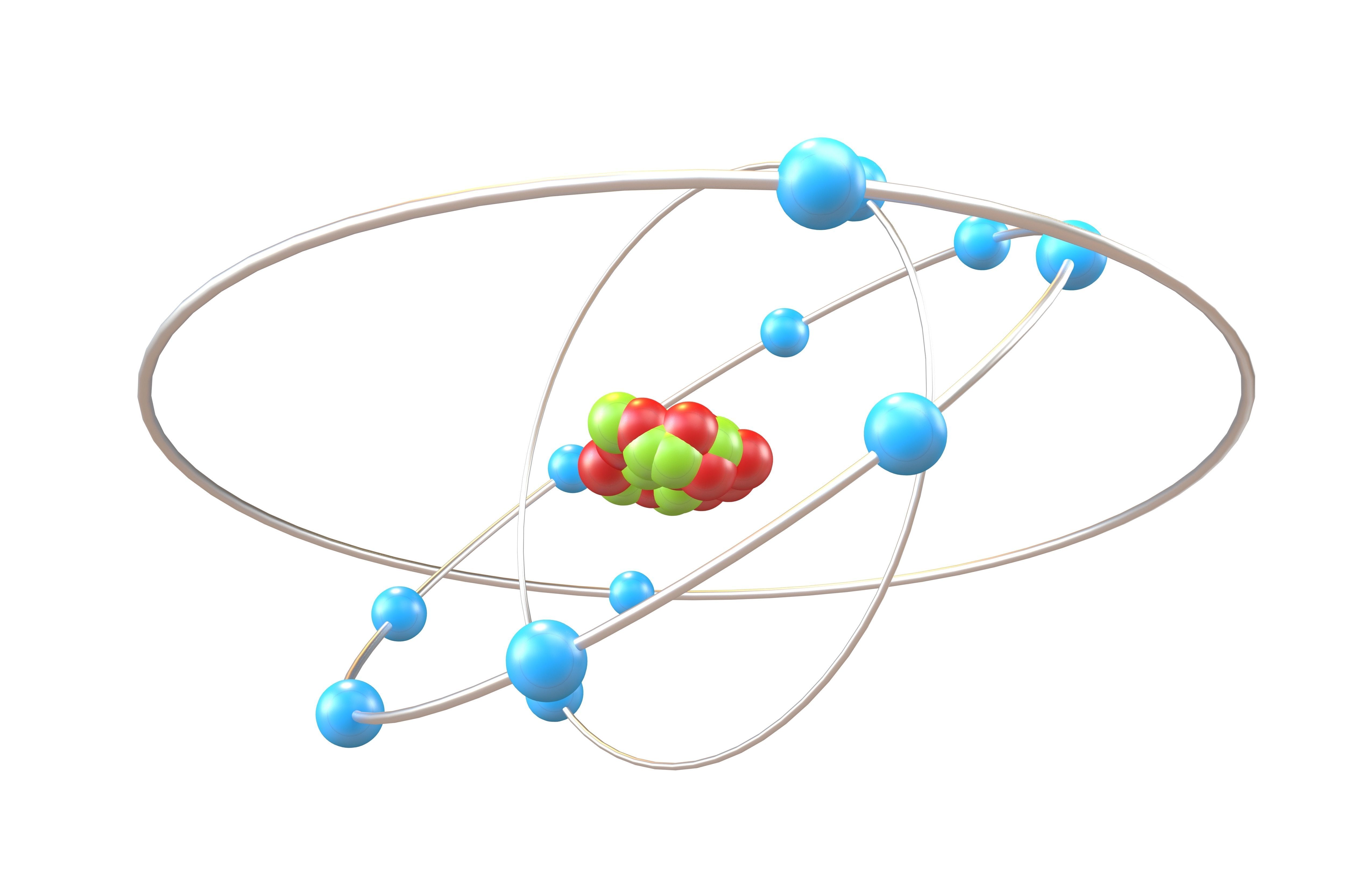 Magnesium Chemical Element v2 002 Low-poly 3D model_3