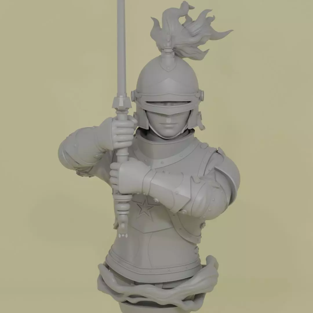 Chess Knight 3D print model_0