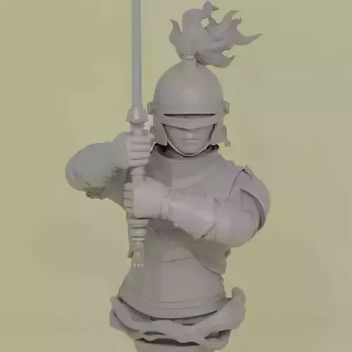 Chess Knight 3D print model