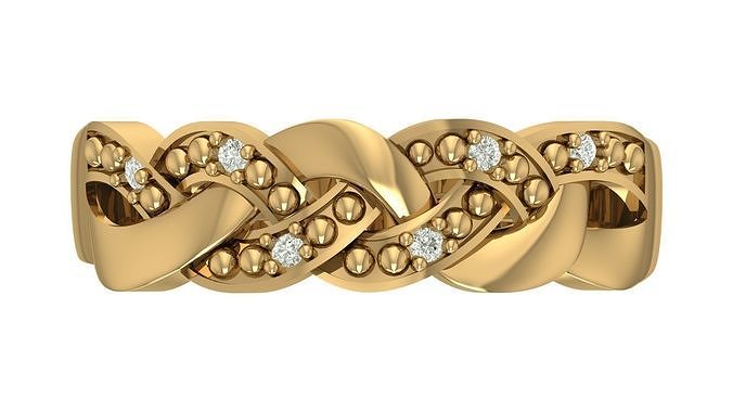 Engagement Ring 3D print model