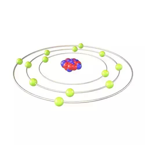 Aluminium Chemical Element v1 003