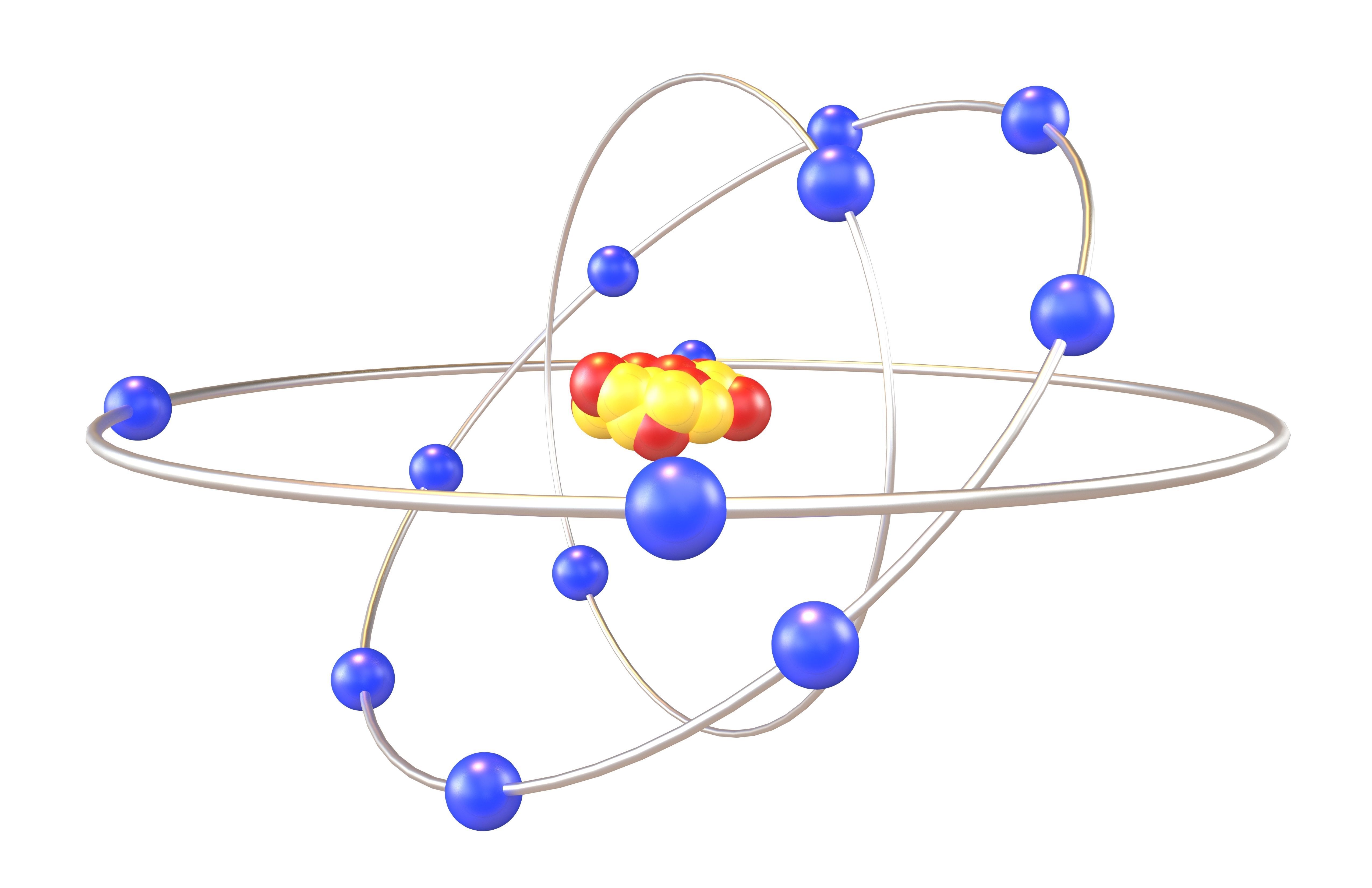 Aluminium Chemical Element v2 001 Low-poly 3D model_3