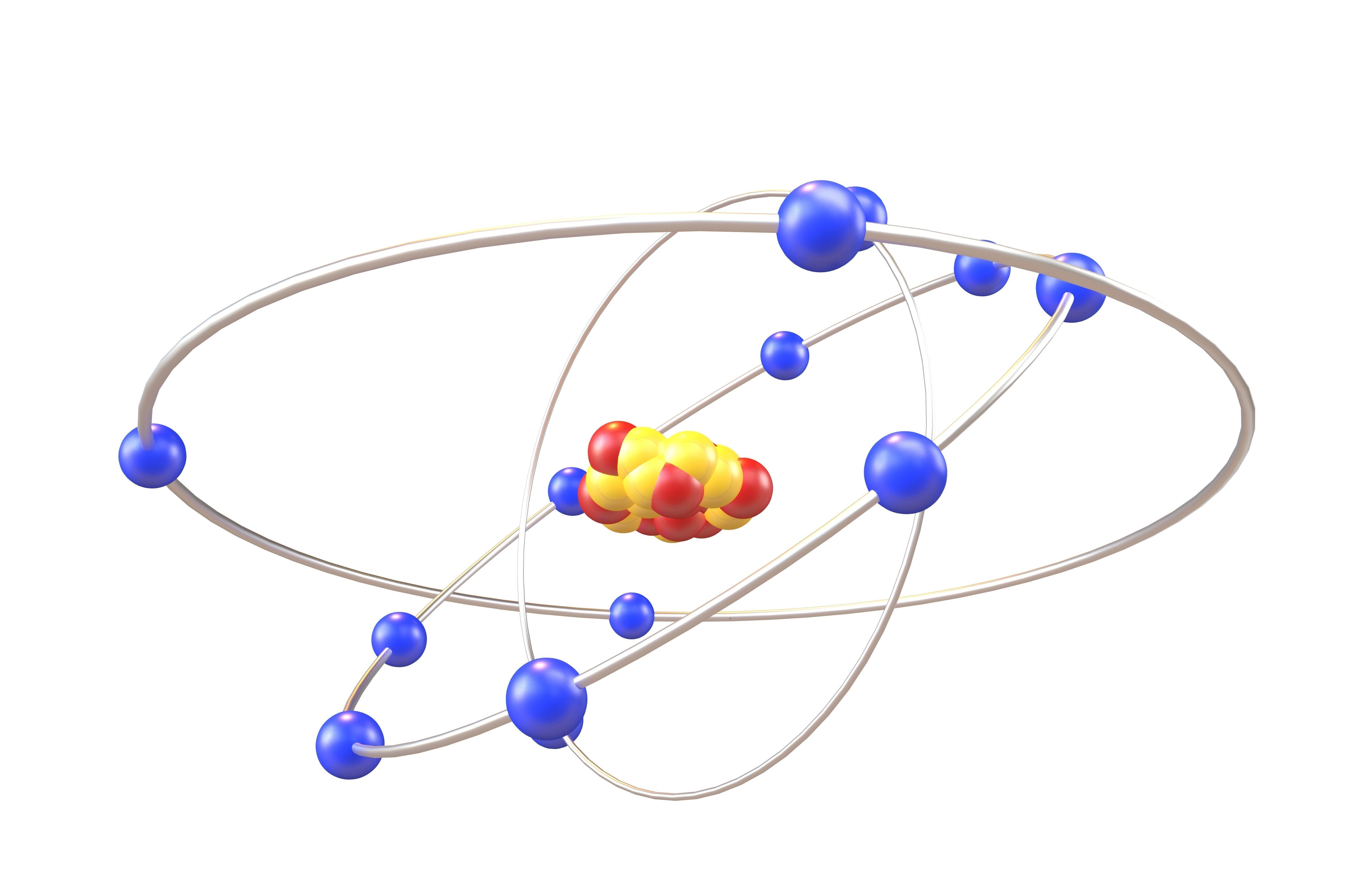 Aluminium Chemical Element v2 001 Low-poly 3D model_2