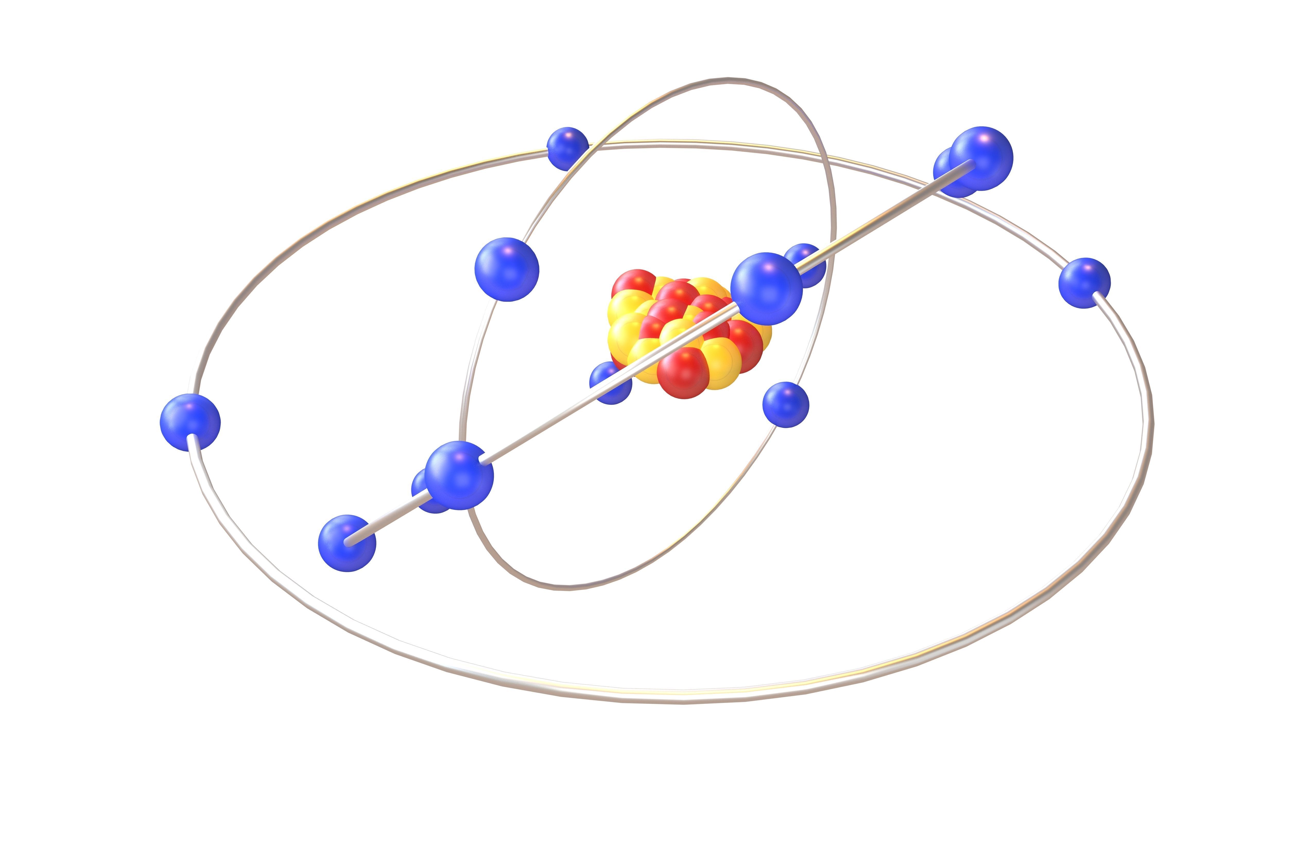 Aluminium Chemical Element v2 001 Low-poly 3D model_1