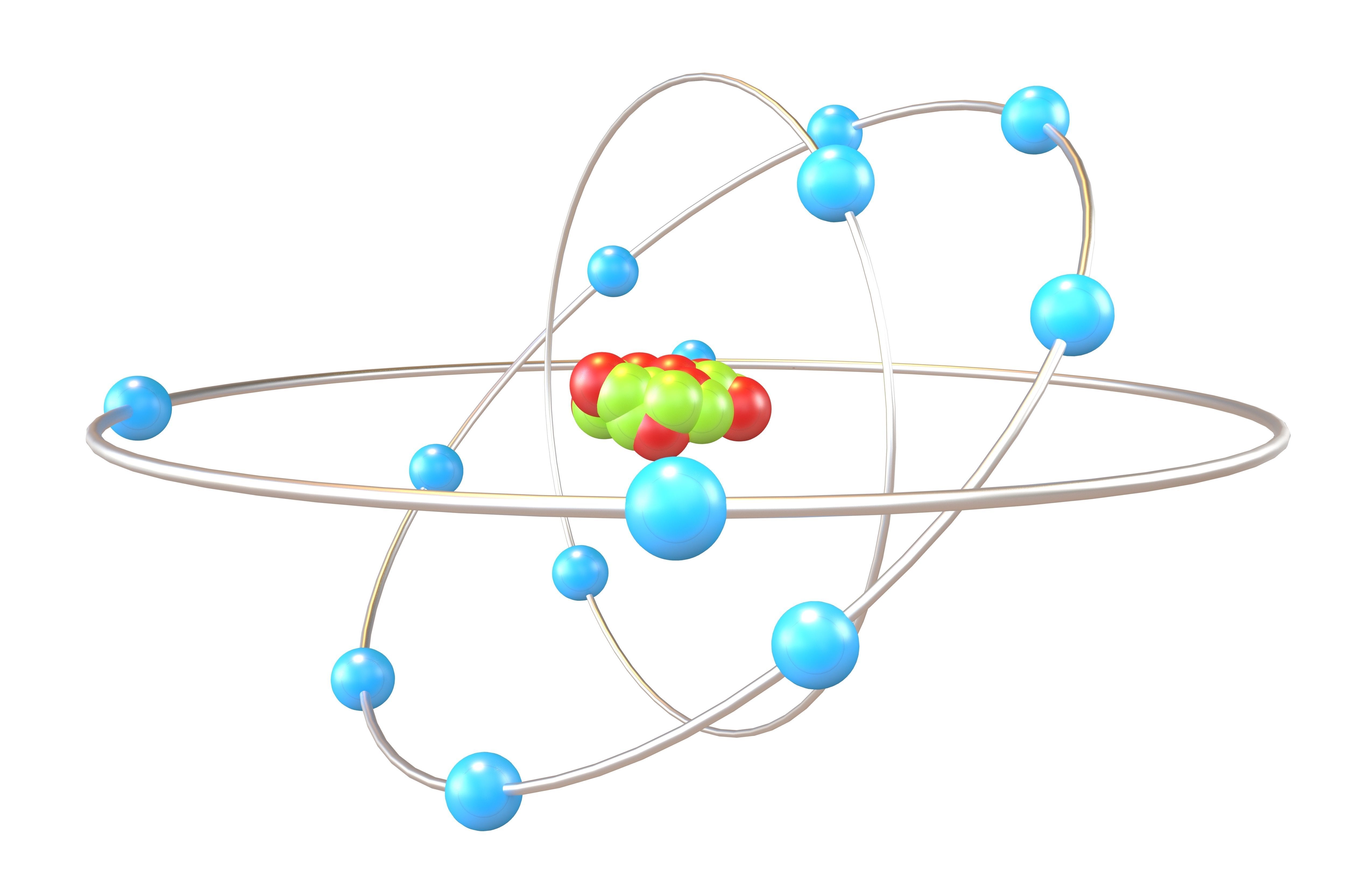 Aluminium Chemical Element v2 002 Low-poly 3D model_2