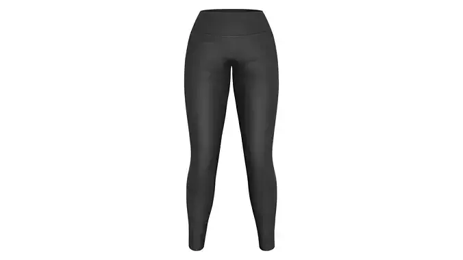 Black Female Leggings Pants