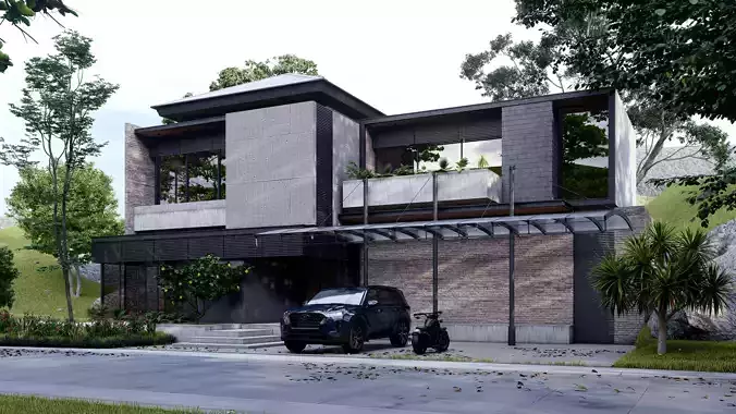 Lumion 12 SCENES PREMIUM EXTERIOR EFFECT READY   3D model